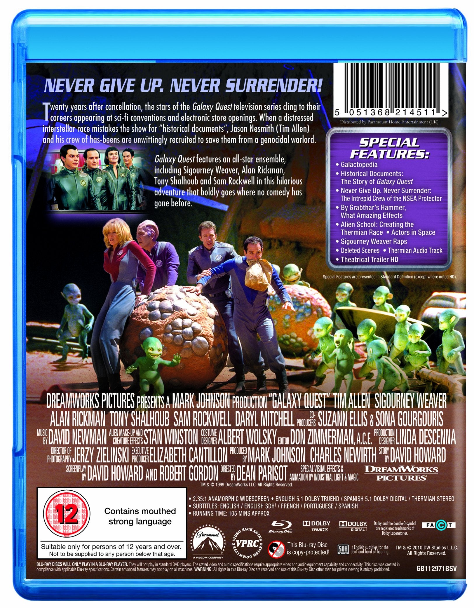 Galaxy Quest [Blu-ray] 2
