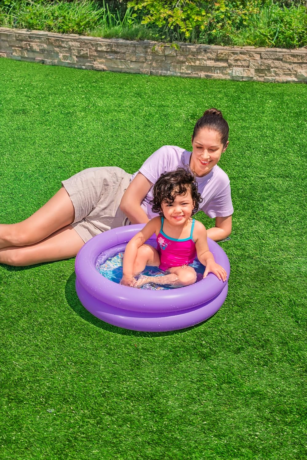 Bestway Double Ring Inflatable Kiddie Pool with Animal Design, 61cm x 15cm 9