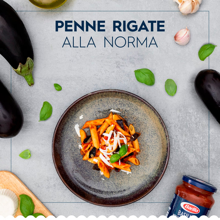 Barilla Penne Rigate – Authentic Italian Pasta Made with Durum Wheat – 500g