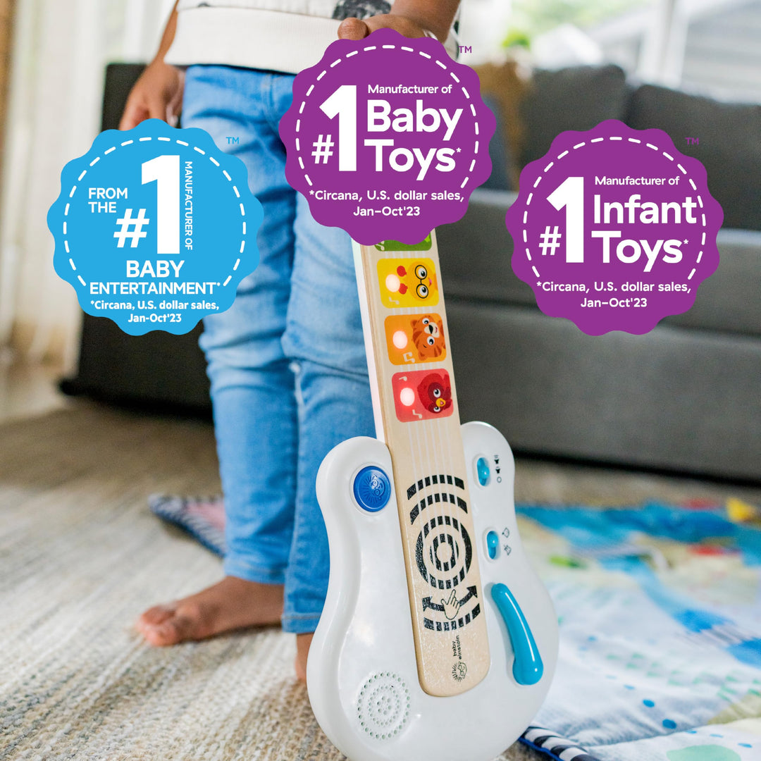 Baby Einstein Strum Along Songs Magic Touch Wooden Guitar - 12 Months+