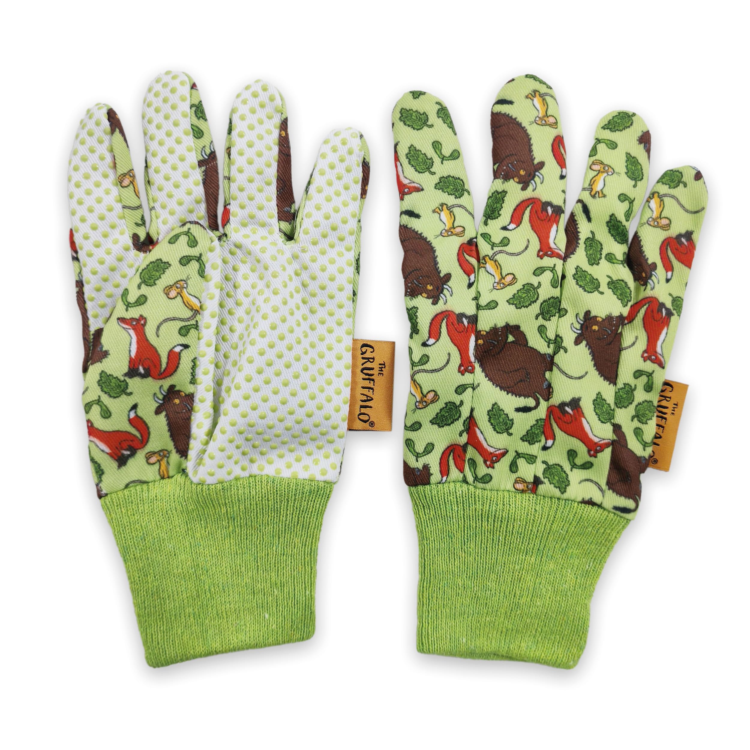 Robert Frederick The Gruffalo Kids Gardening Gloves - Padded Non-Slip Grip | Ages 5+ 1