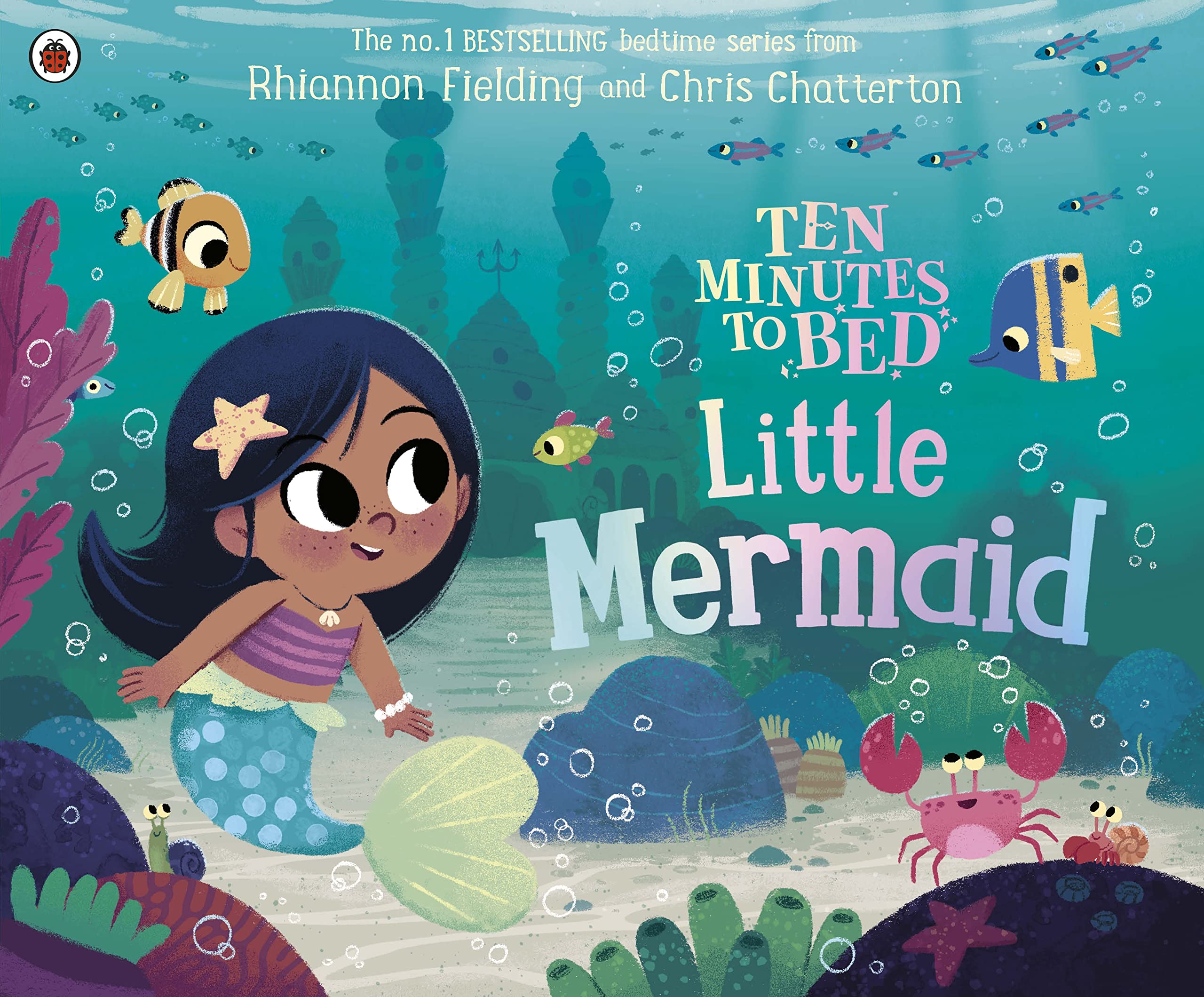 Ladybird Ten Minutes to Bed: Little Mermaid Paperback Book | Ages 2-4 1