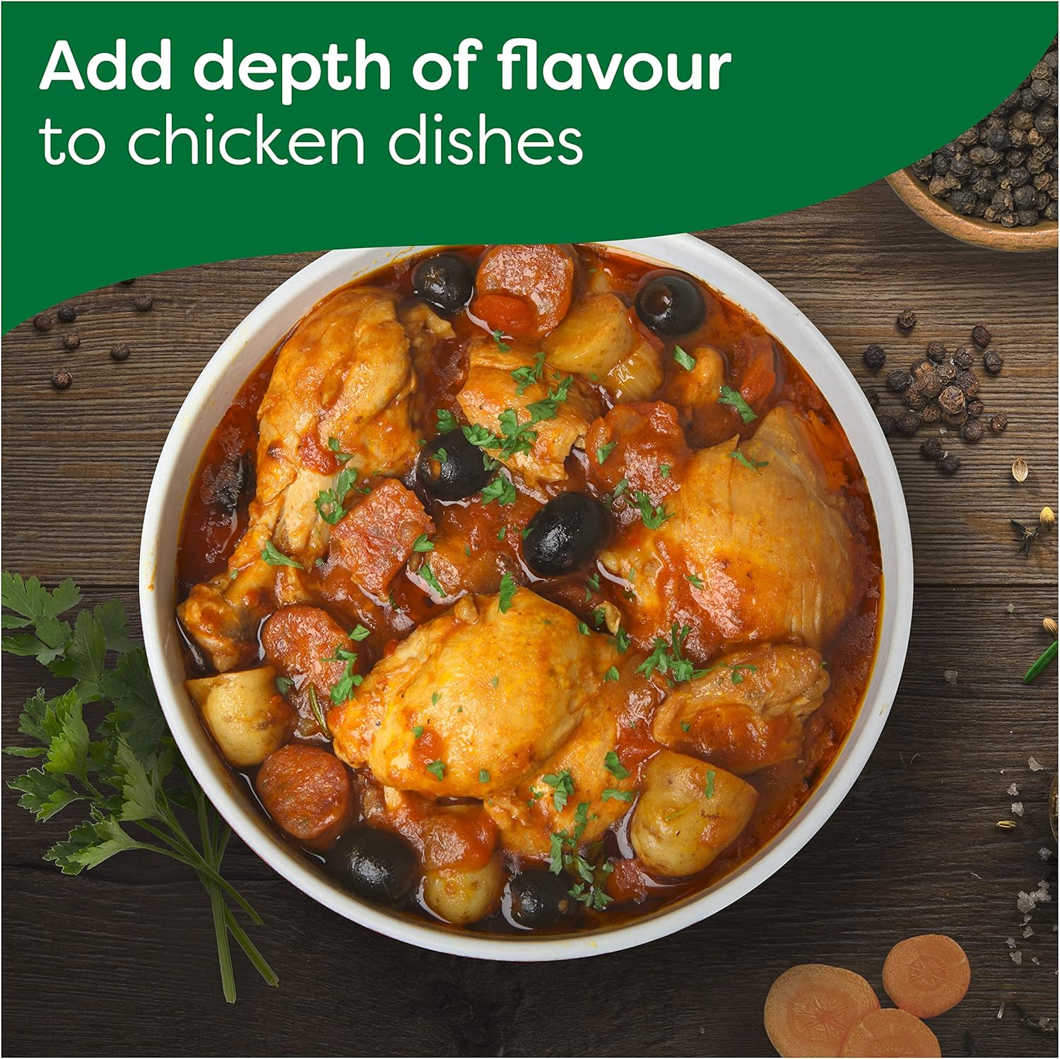 Knorr Hühnerbrühe in Töpfen, glutenfrei – Reichhaltiger Hühnergeschmack für Suppen, Saucen und Eintöpfe 8