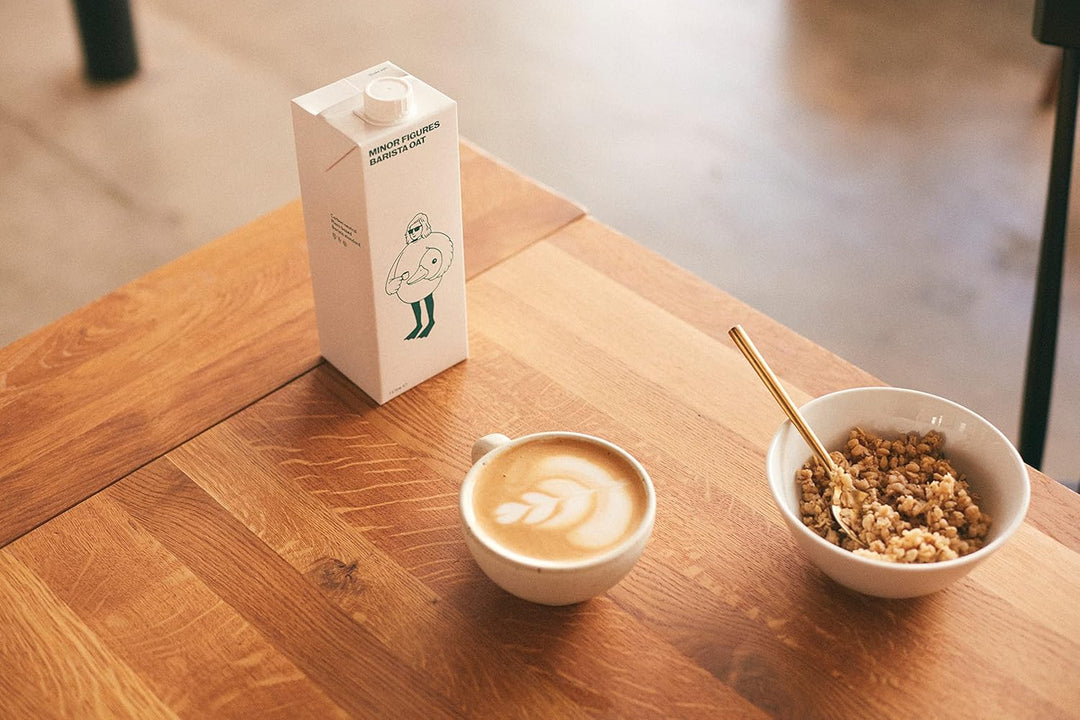 Minor Figures Barista Oat Milk, 1L (Long Life) - Dairy Free, No Added Sugar, Vegan