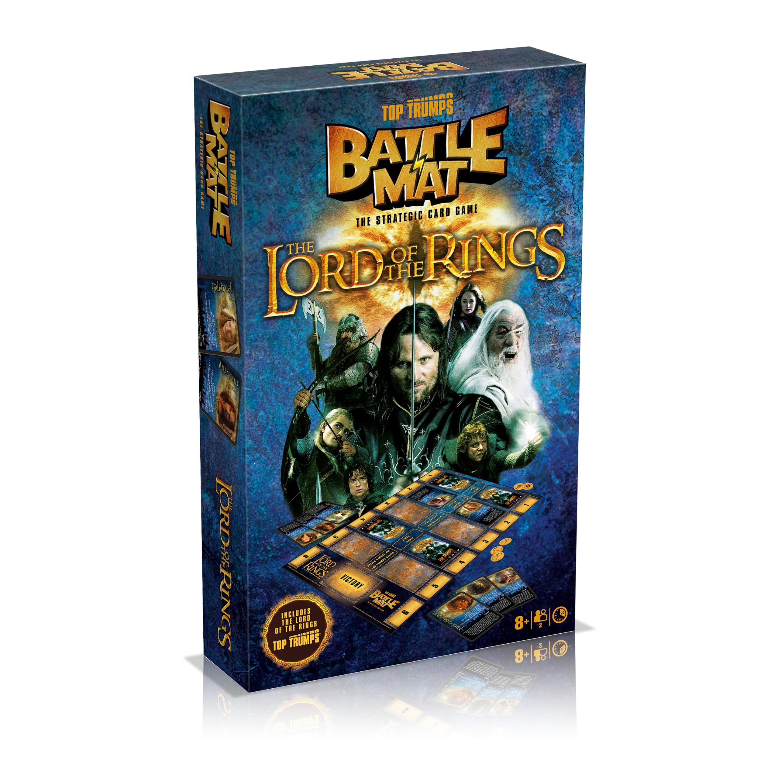 Top Trumps Lord of the Rings Battle Mat Board Game 1