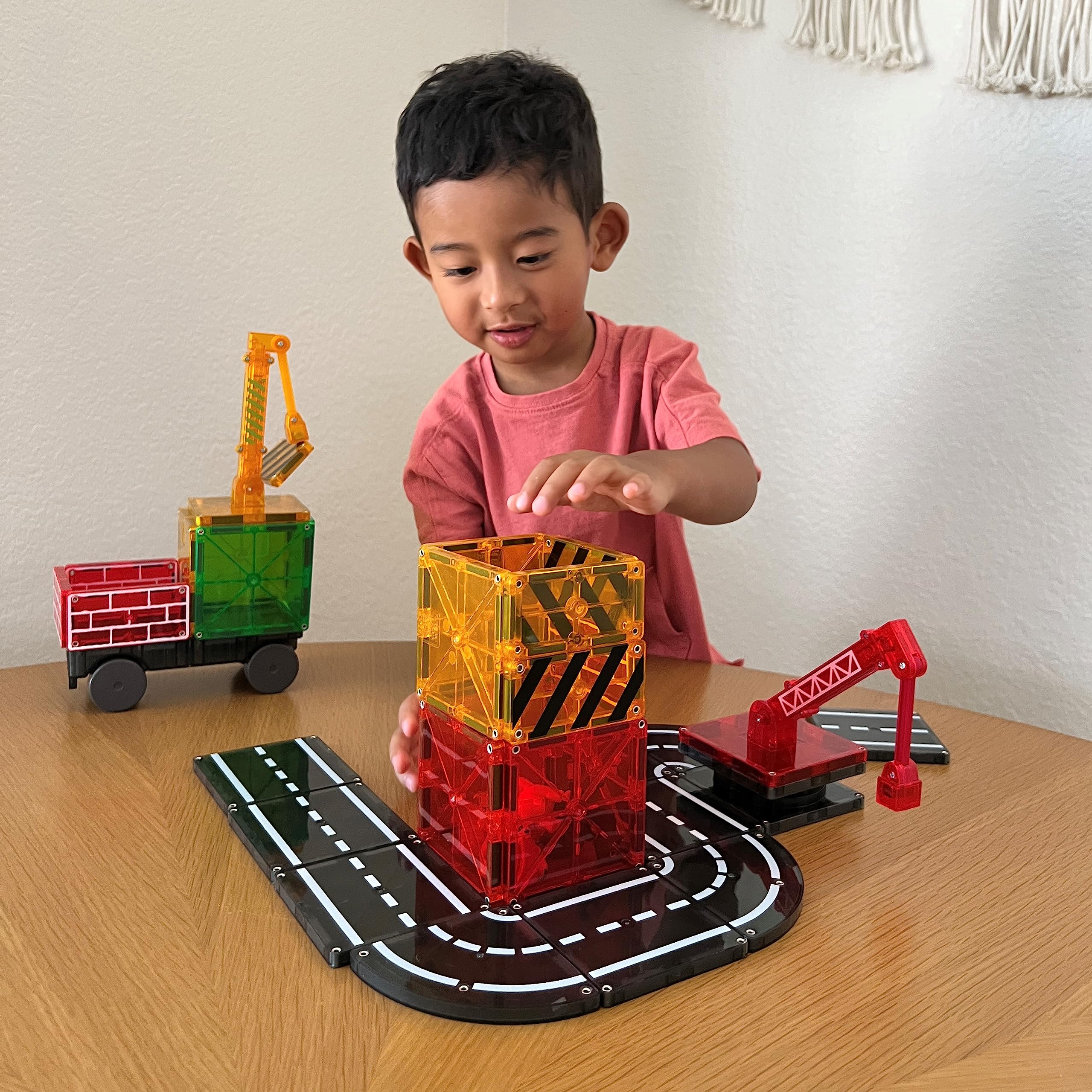 Magna-Tiles Builder 32-Piece Set - Magnetic Building Tiles for Kids 3+ 10