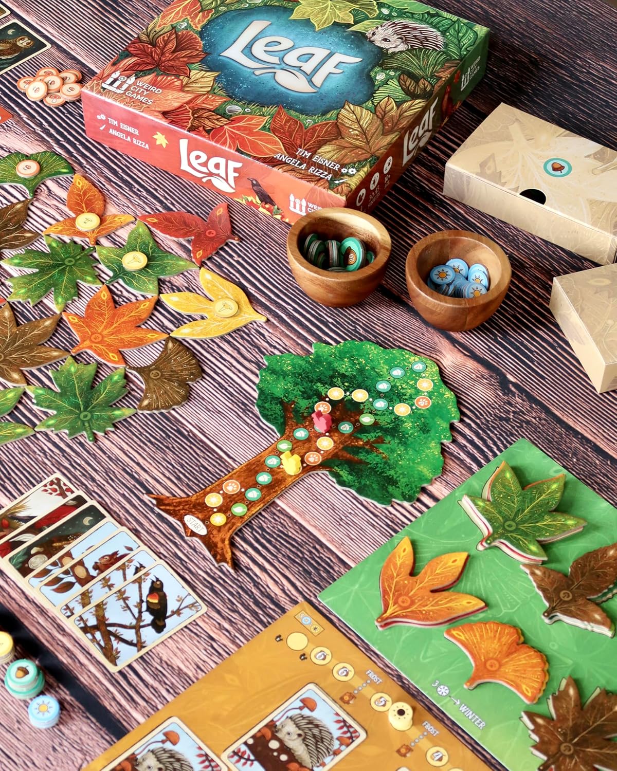 Weird City Games Leaf Familienkartenspiel für Kinder ab 10 Jahren | 1–4 Spieler | 30–45 Minuten Spielzeit 9