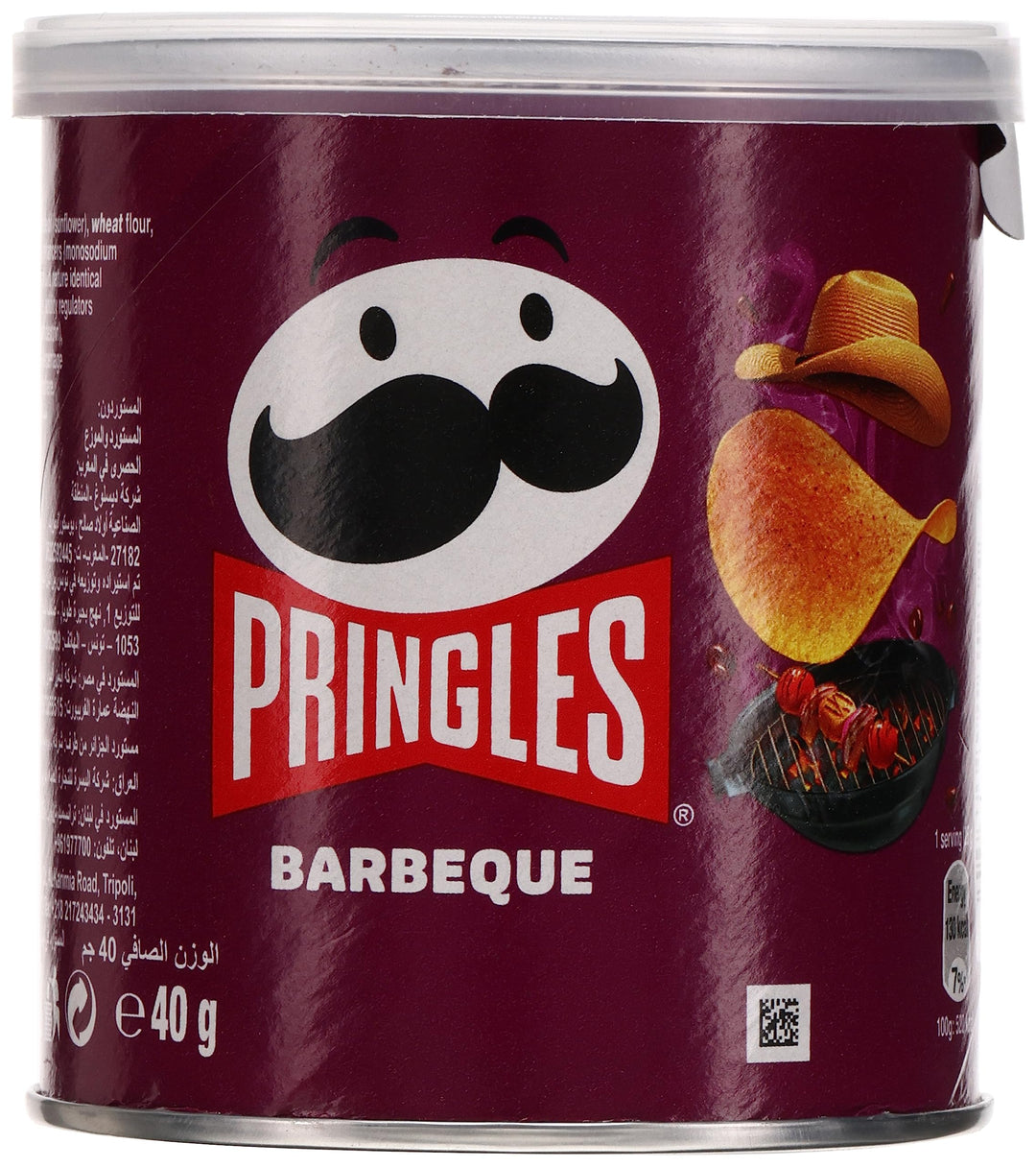 Pringles Texas BBQ Sauce Potato Chips 40 g (Pack of 12)