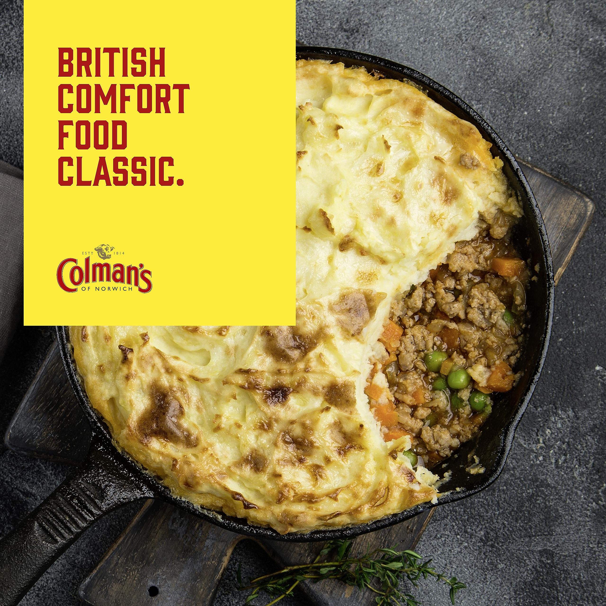 Colman's Shepherd's Pie Recipe Mix 50 g - Easy Family Comfort Food Meal Kit 9
