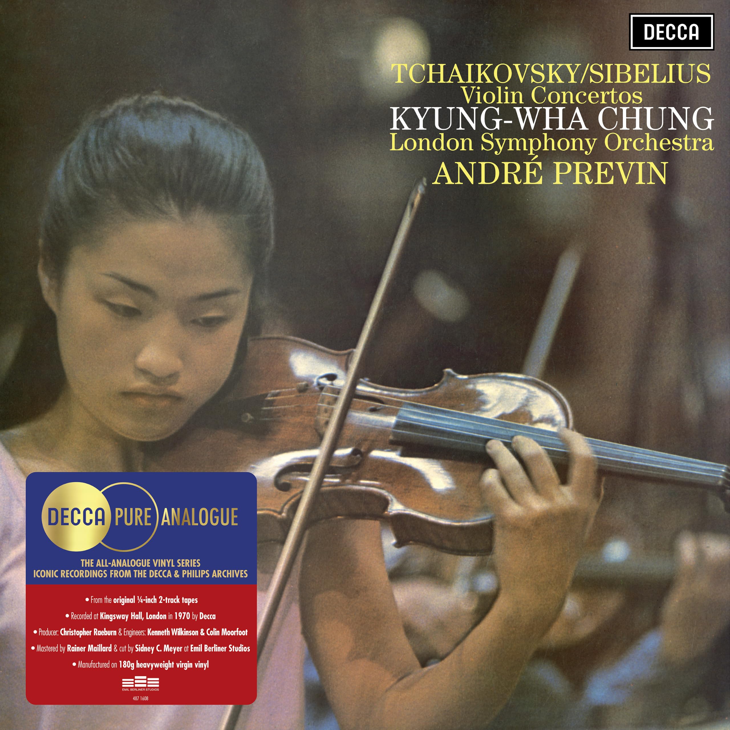 Tchaikovsky & Sibelius - Violin Concertos [VINYL] 2