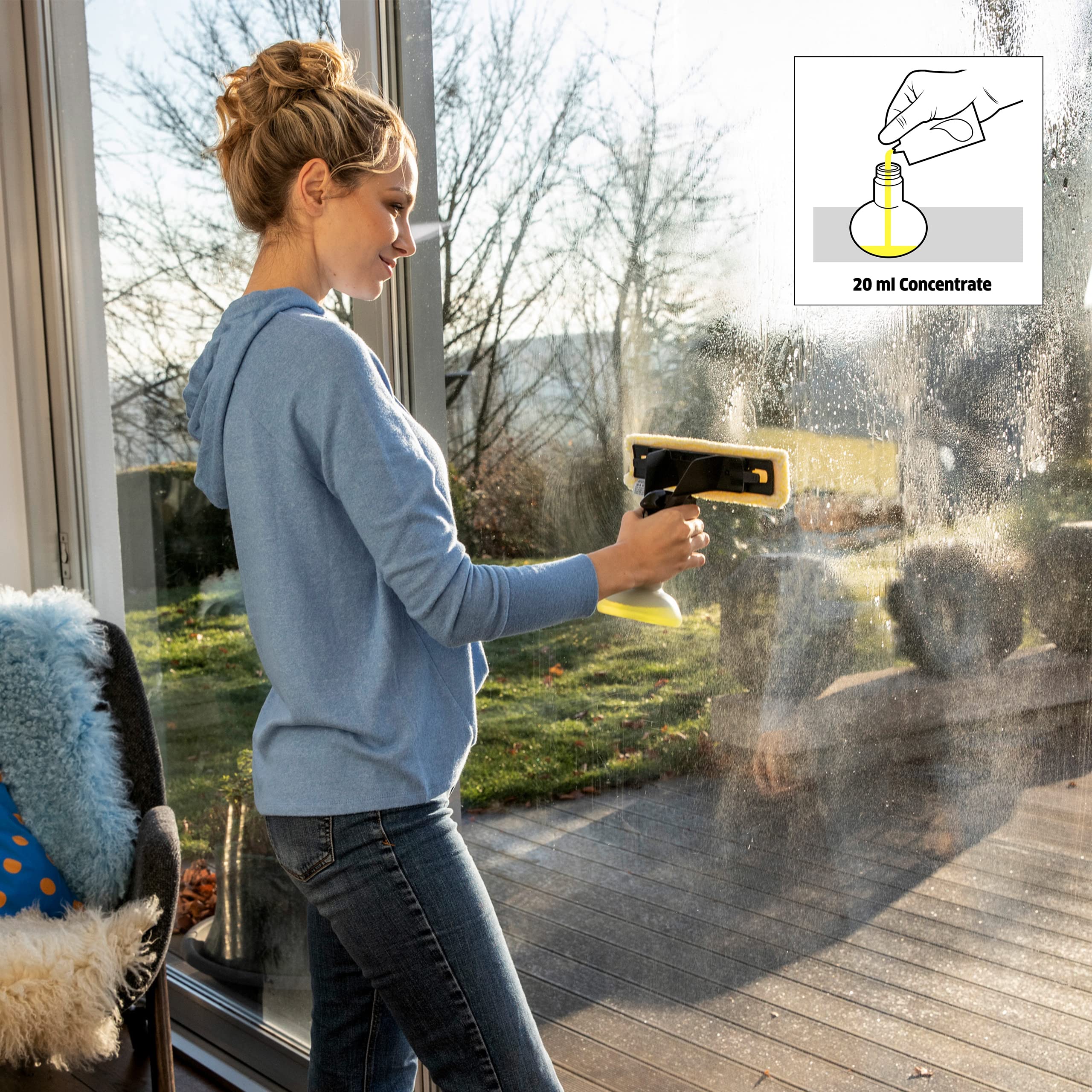 Kärcher - 500 ml Glasreinigungskonzentrat für Fenstersauger 6
