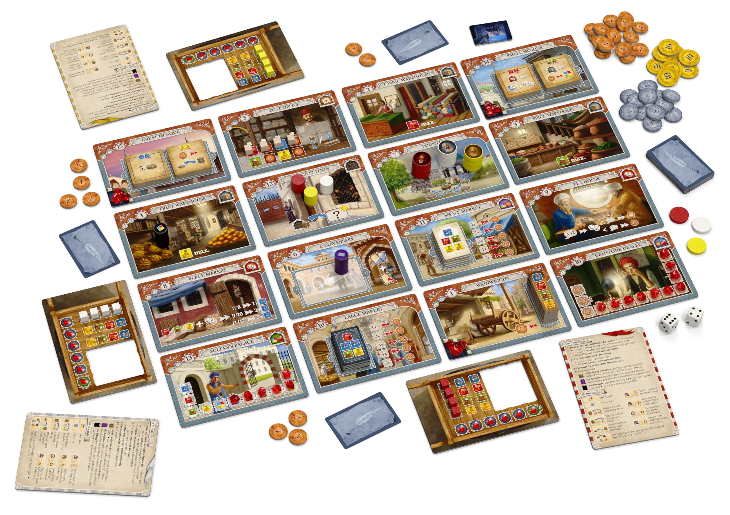 Pegasus Spiele Istanbul Big Box Brettspiel 7