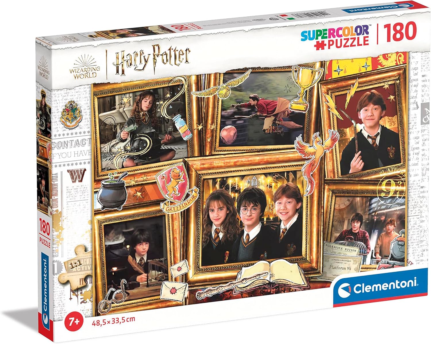 Clementoni Harry Potter 180-Piece Puzzle - Kids Educational Jigsaw for Ages 7-9 1