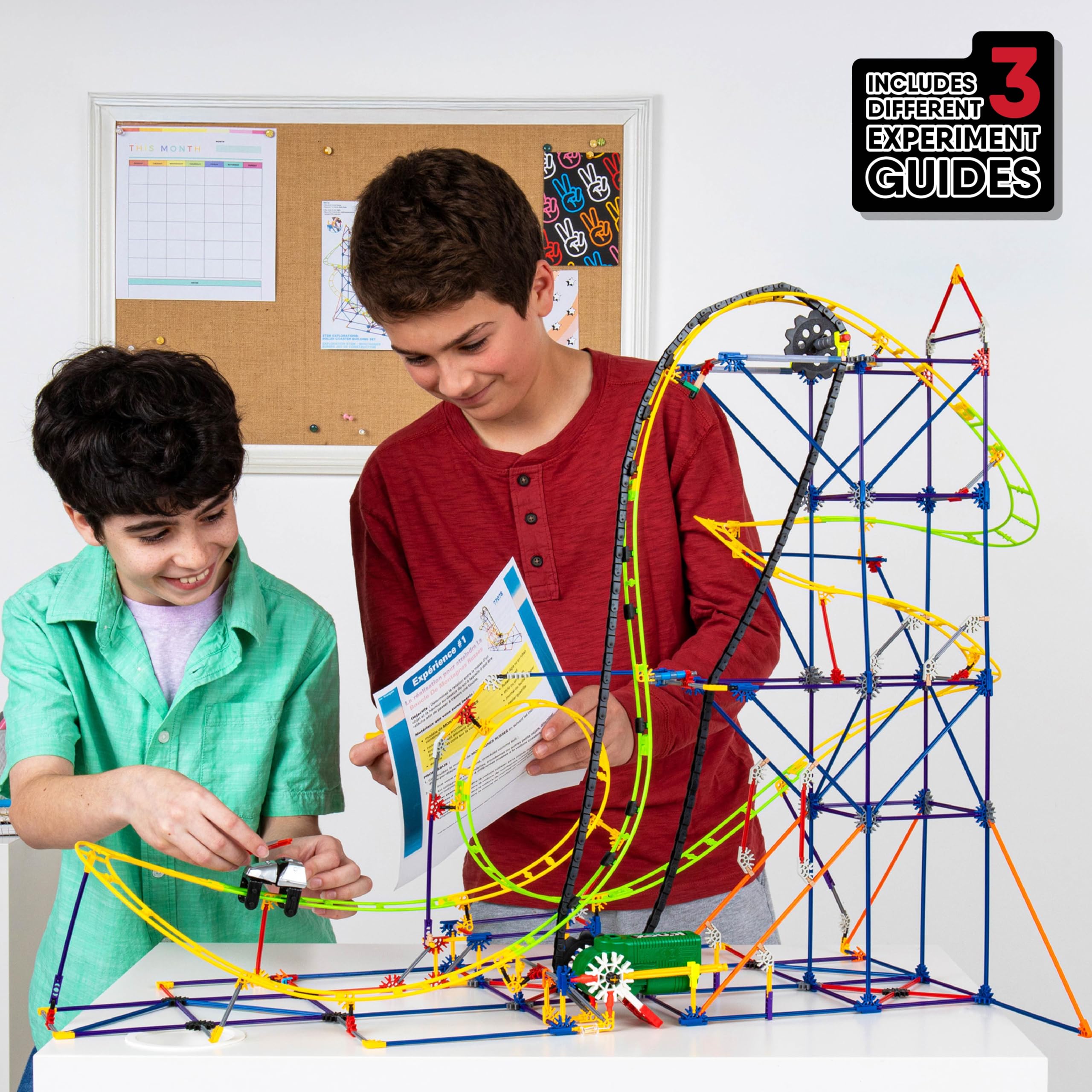 K"nex STEM Explorations Roller Coaster Building Set - Motorized Educational Playset for Ages 8+ 11
