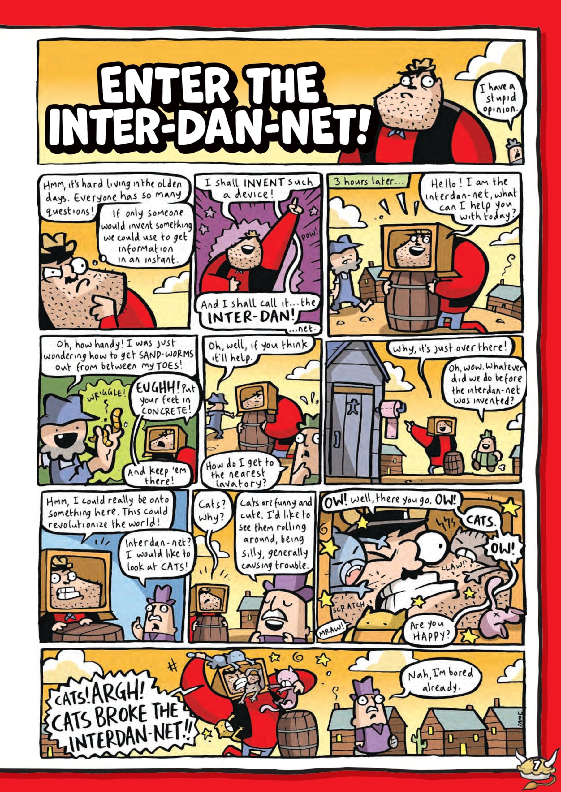 DC Thomson Dandy Presents: Desperate Dan by Jamie Smart Vol. 2 | Collection Comic | English 6