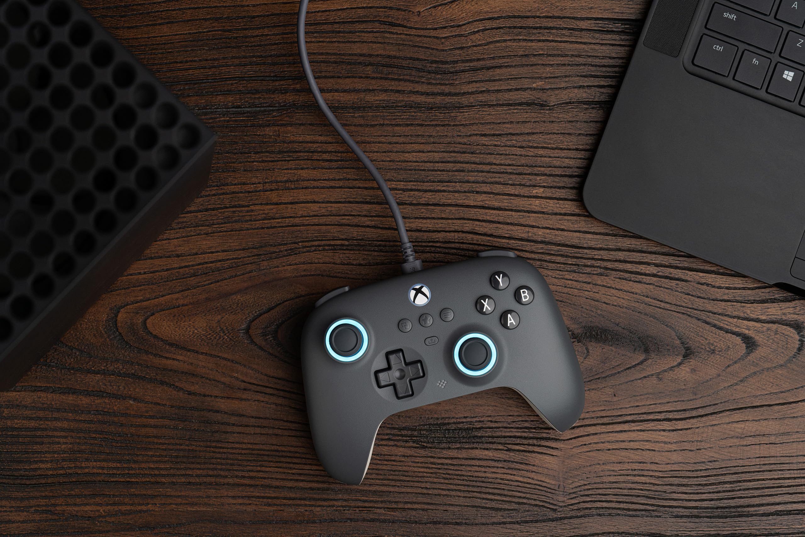 8Bitdo Ultimate C Wired Controller for Xbox Series X|S, Xbox One, Windows | RGB Fire Ring | Hall Effect Joysticks 6