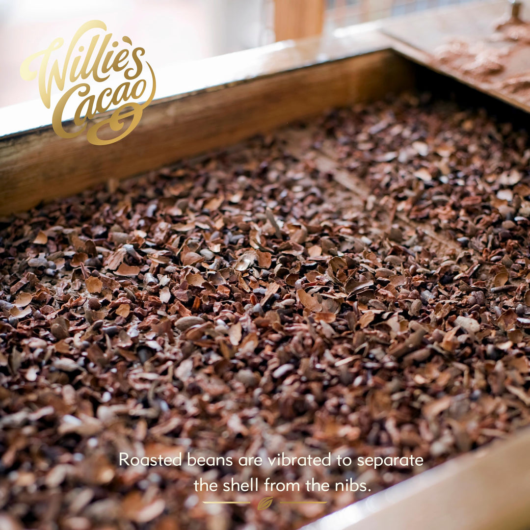 Willie's Cacao - Pure Gold 100% Cocoa Bar - 40g x 12 - No Added Sugar, Vegan, Dairy Free
