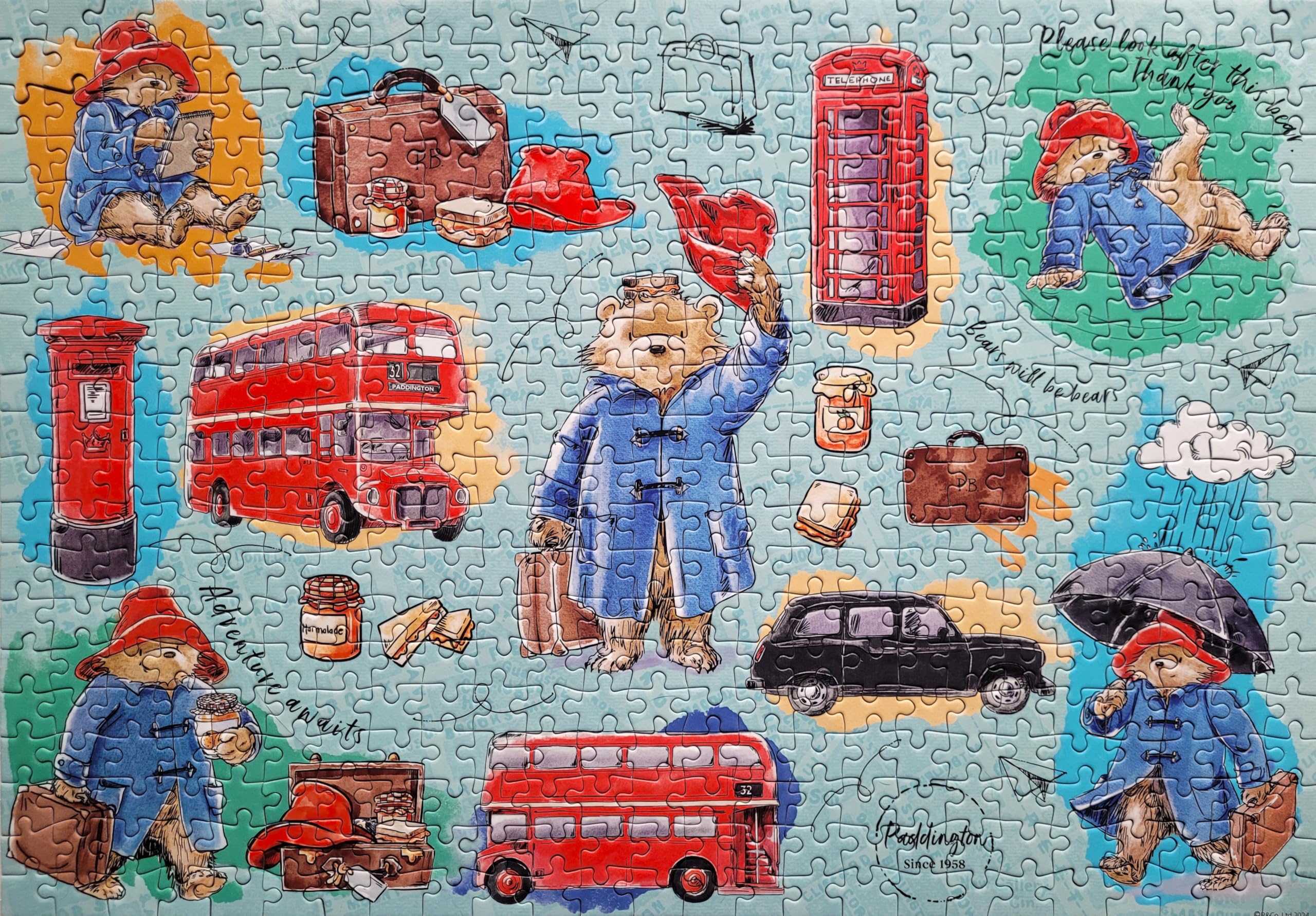 Gibsons Paddington 500 Piece Jigsaw Puzzle - Classic Character | 48x34cm Completed Size | Ages 8+ 2