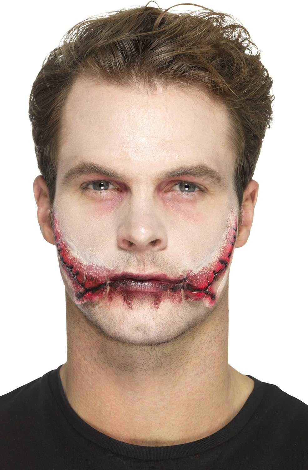 Smiffys Latex Stitched Smile Prosthetic with Adhesive 6