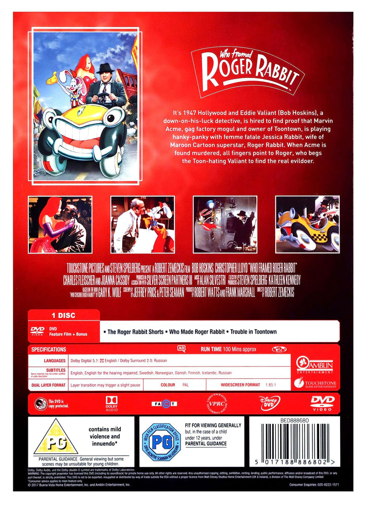 Who Framed Roger Rabbit (1988) - DVD