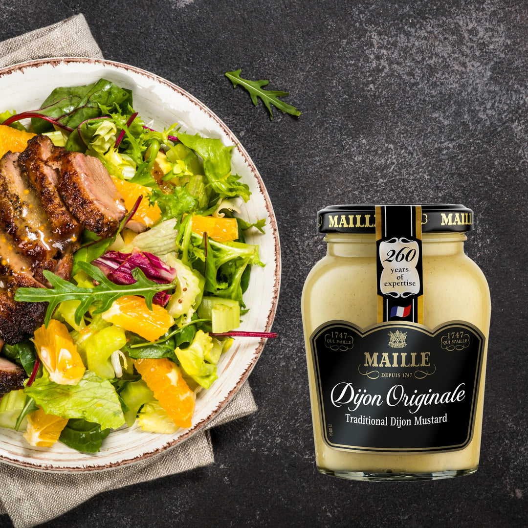 Maille Dijon Original Mustard since 1747 - Condiment for Salads, Chicken, Fish, and Sandwiches