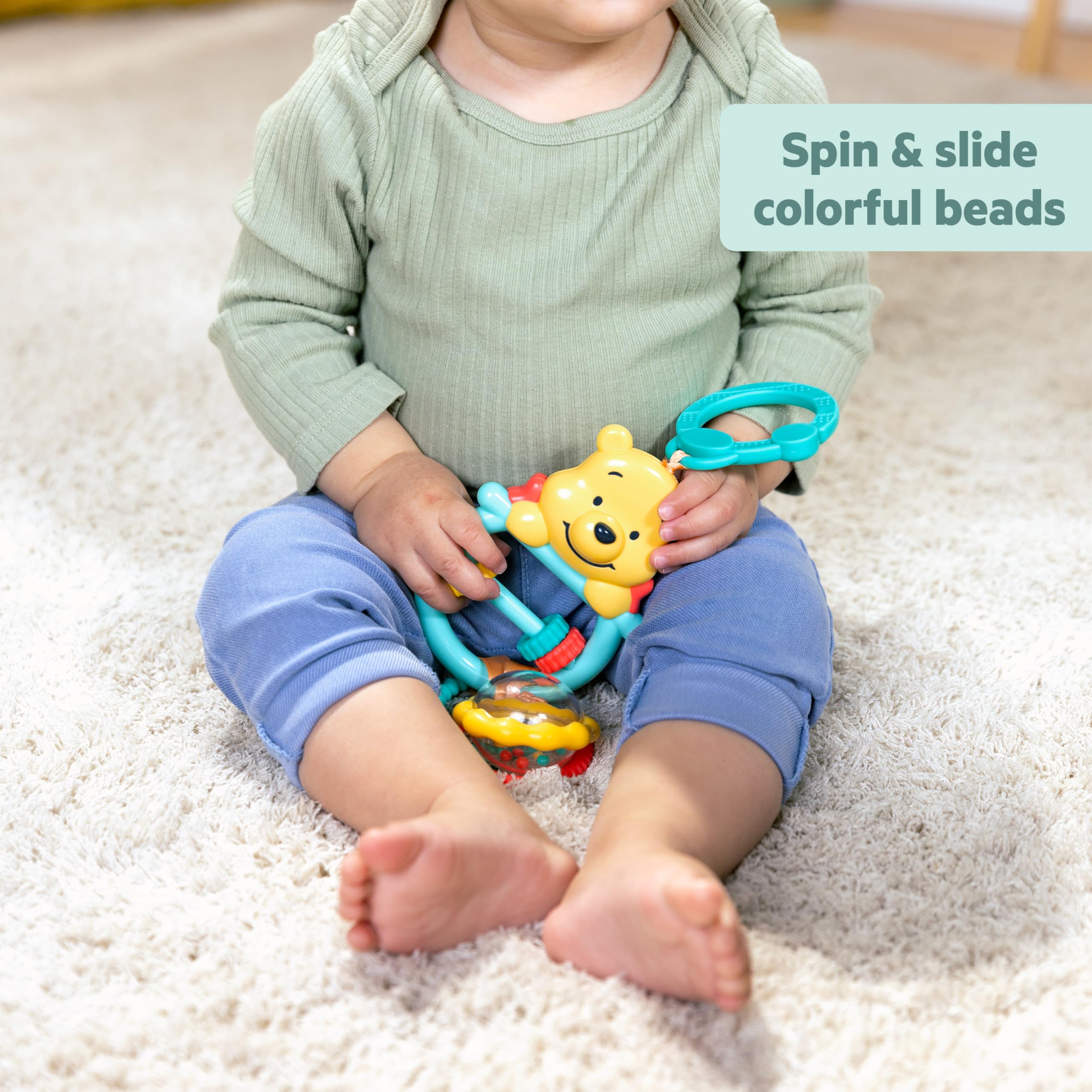 Bright Starts Disney Baby Winnie the Pooh Busy Bear Activity Toy - 0-3 Years 9