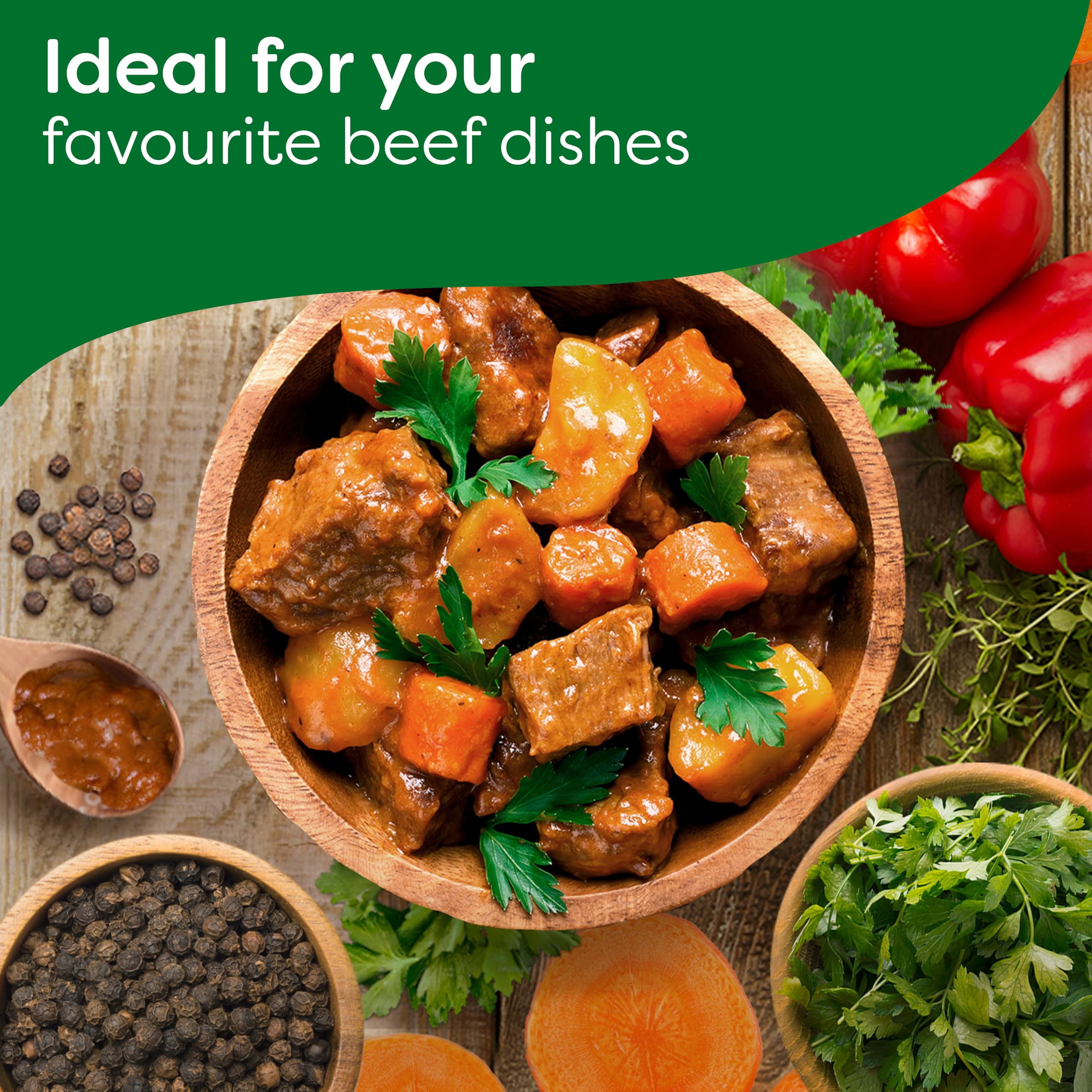 Knorr Rinderbrühwürfel Glutenfrei 20er Packung - Reichhaltiger Rindfleischgeschmack für Suppen, Eintöpfe &amp; Soßen 6