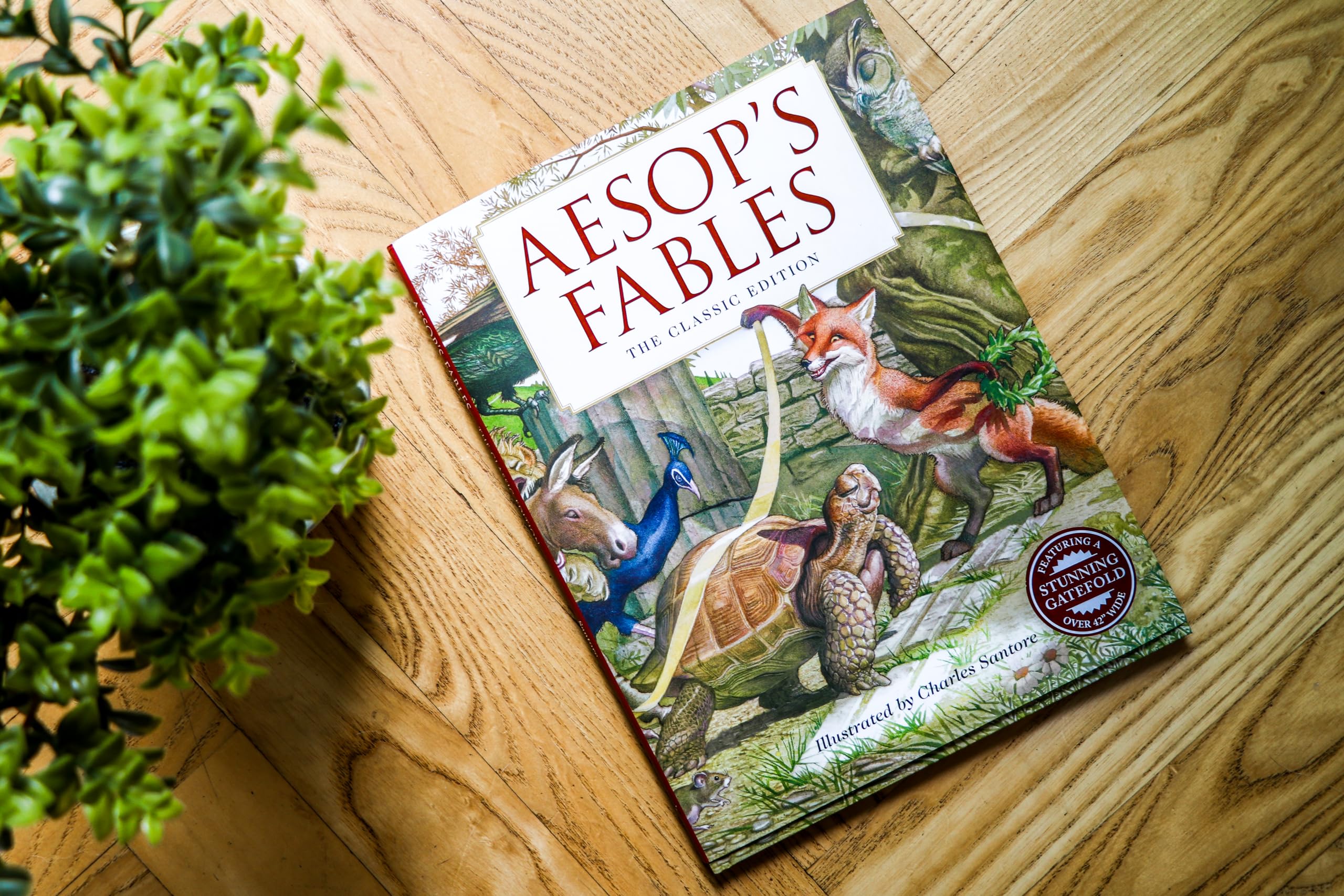 Applesauce Press Aesop's Fables - Illustrated Hardcover Picture Book for Ages 4+ | 64 Pages 5