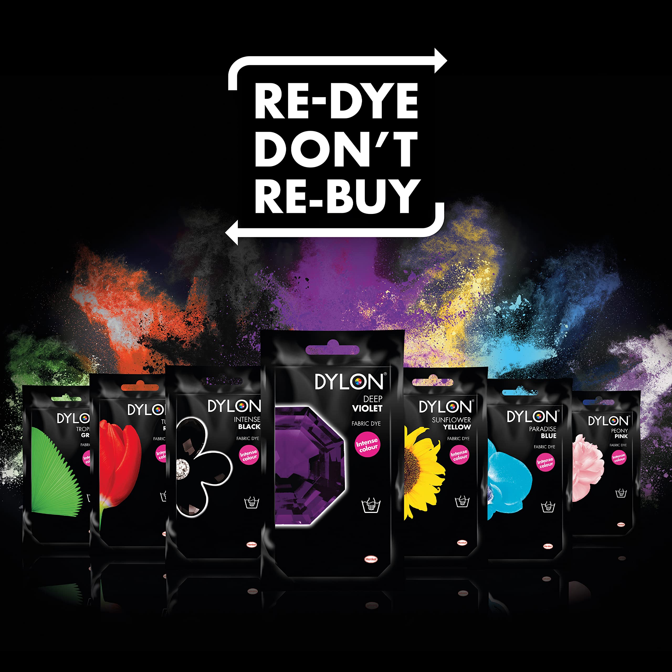 Dylon - Hand Dye Sachet for Fabric, Espresso Brown, 50 g 7