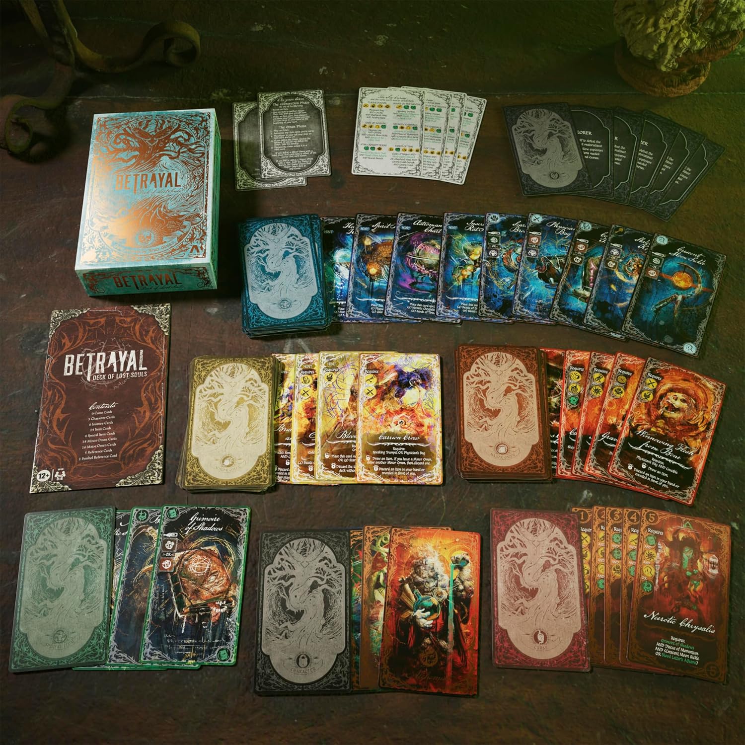 Avalon Hill Betrayal Deck of Lost Souls Card Game 16