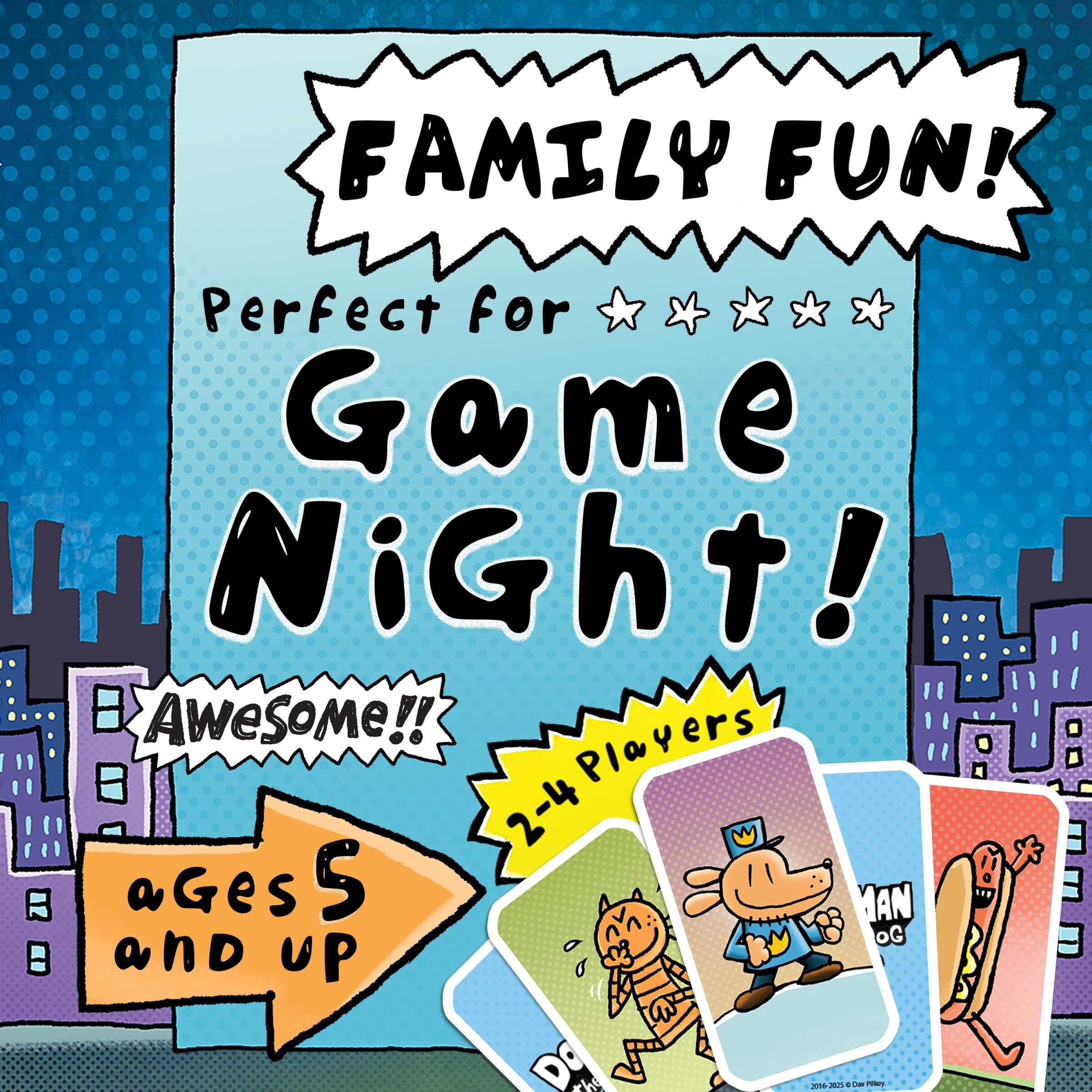University Games Dog Man The Hot Dog Card Game | 2-4 Players | Ages 5+ 6