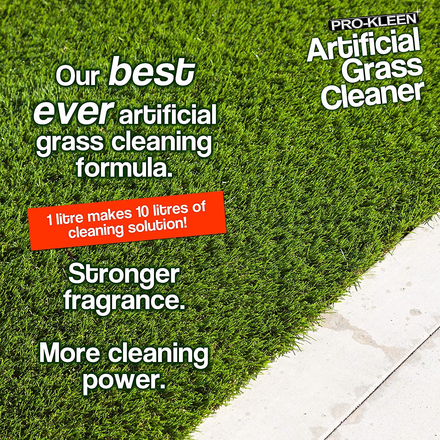 Pro-Kleen Artificial Grass Cleaner for Dogs - 3-in-1 Formula, Lavender Scent | 1 L 6
