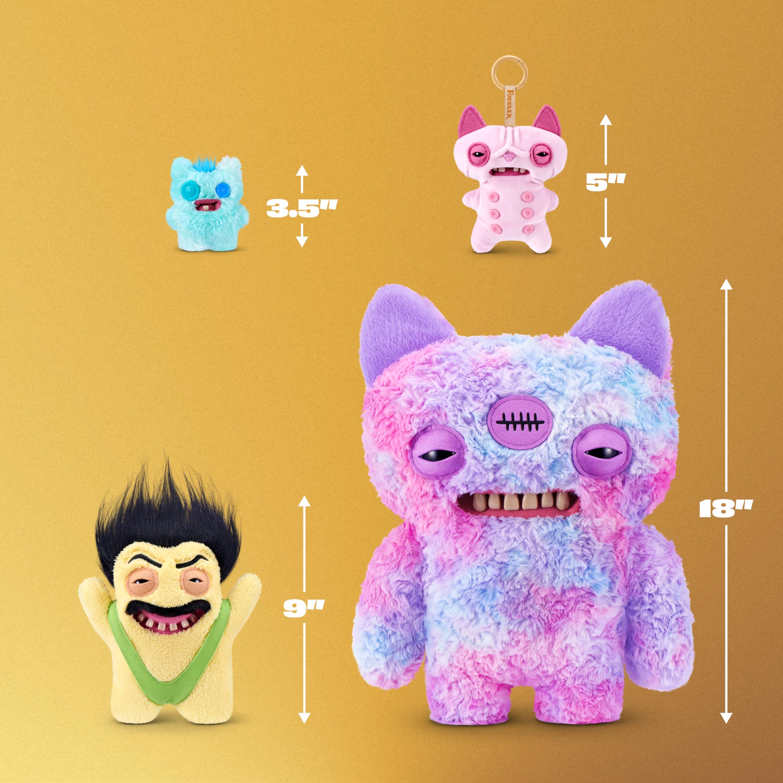 Fuggler Fugrat Soft Doll - 9 Inch Collectible Plush Toy | Polyester | Unisex Children 7