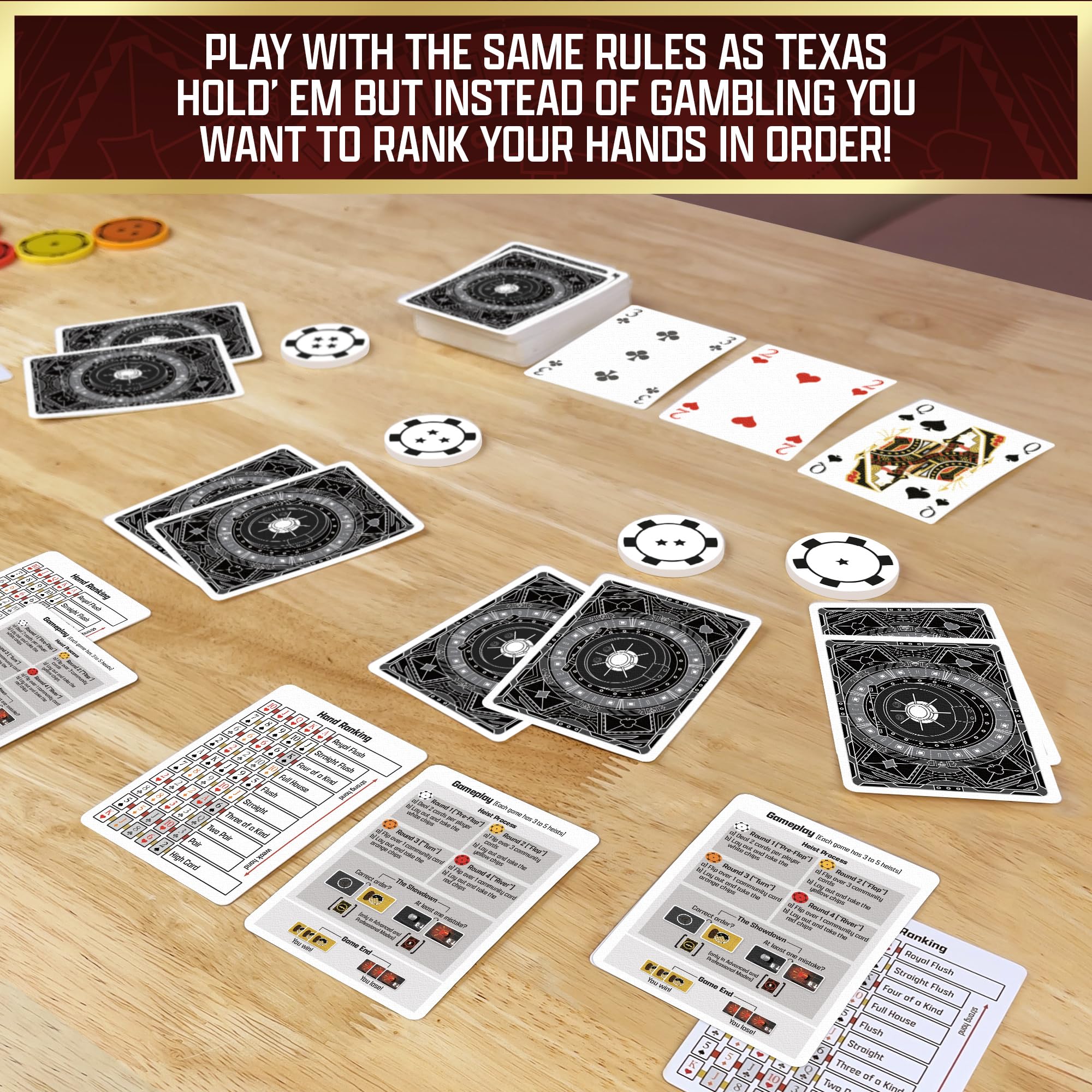 Thames & Kosmos The Gang Card Game | Cooperative Poker-Inspired Strategy Game 7