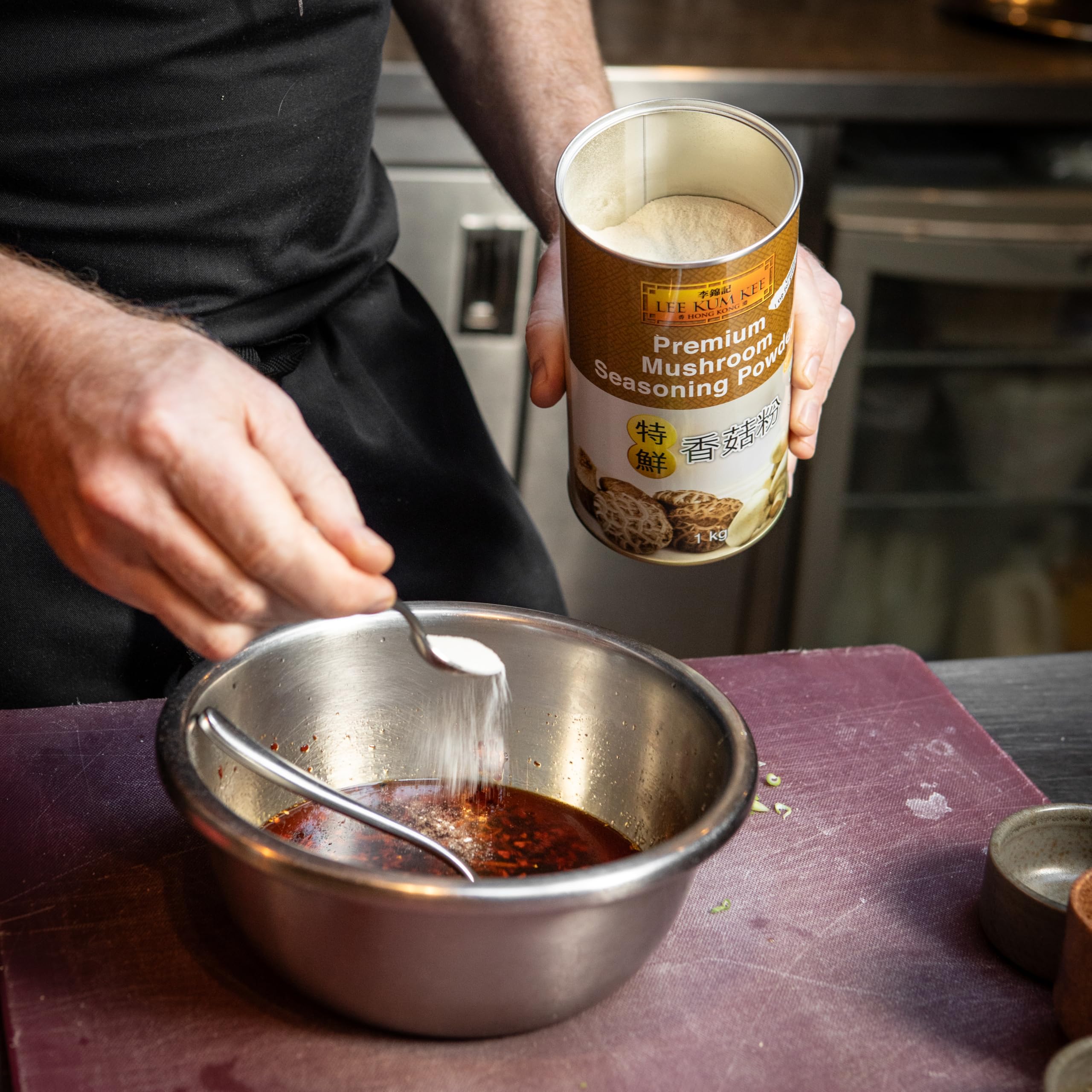 Lee Kum Kee Premium Mushroom Seasoning Powder - Umami Flavour, Vegan & Halal, 1 kg 15