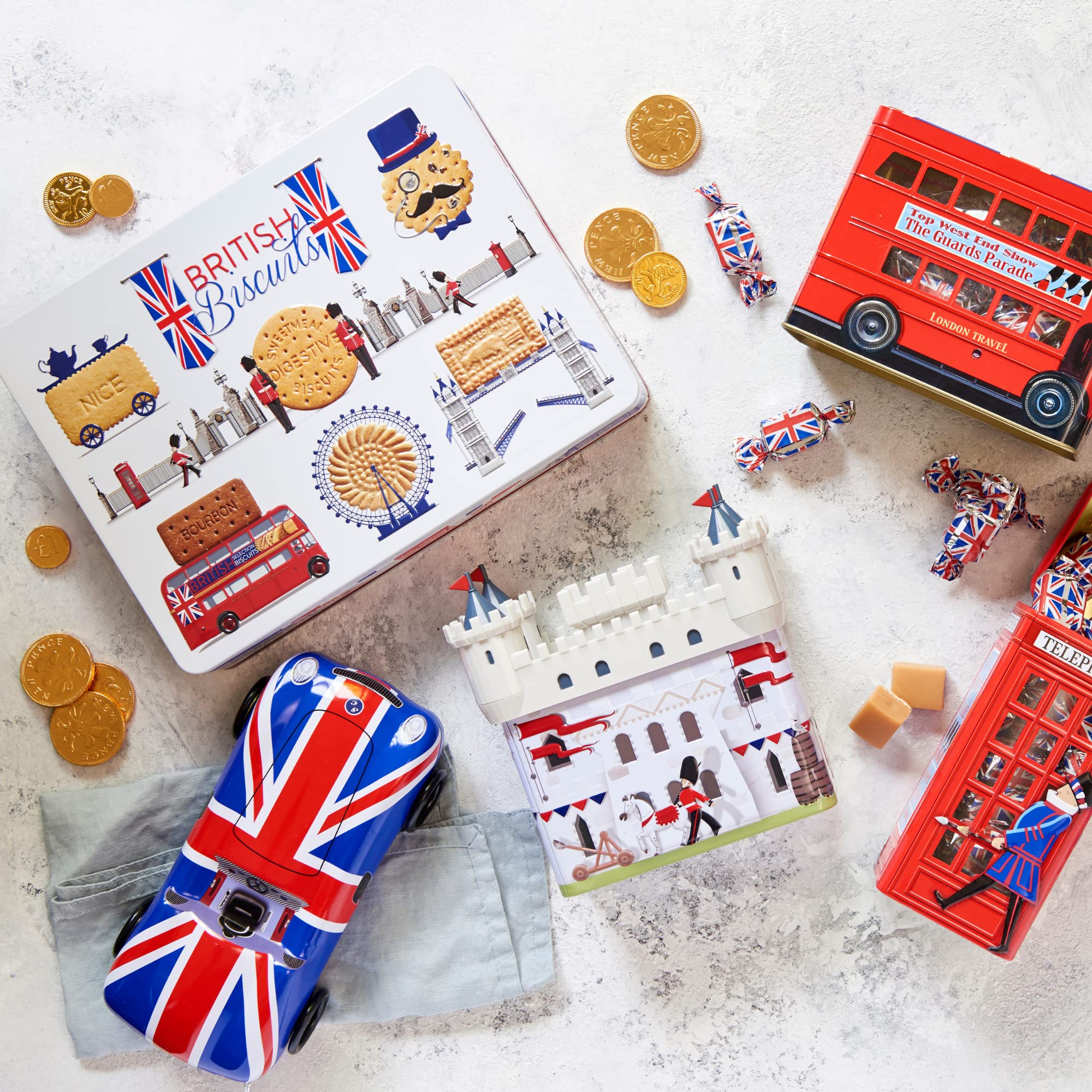The Silver Crane co. British Biscuits Gift Set - 350g Assorted Traditional Biscuits in Collectible Tin 7