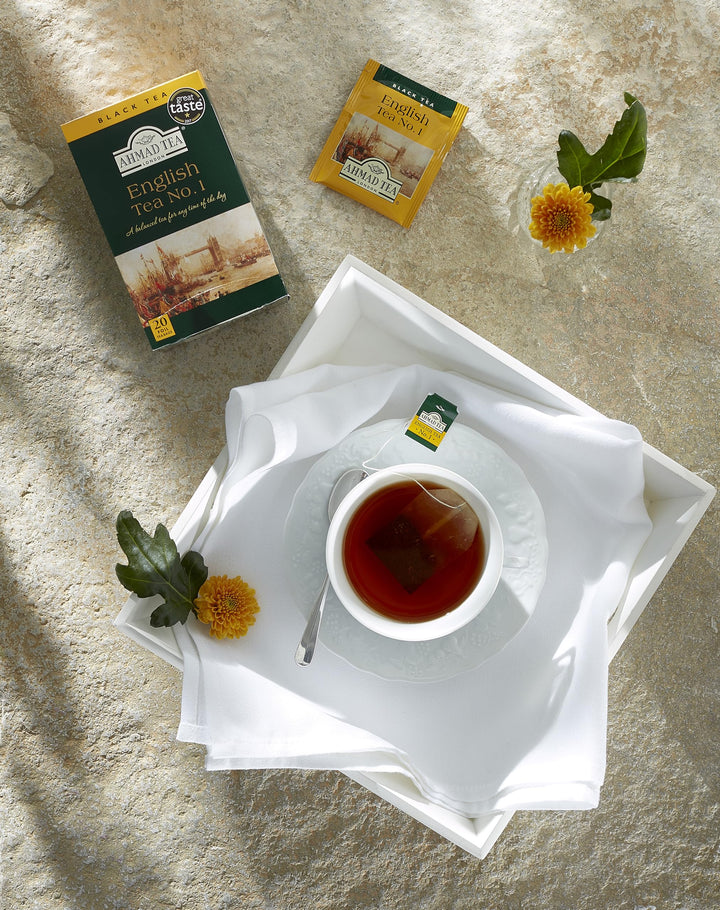 Ahmad Tea English Tea No.1 Black Tea - 20 Individually Foil-Wrapped Teabags