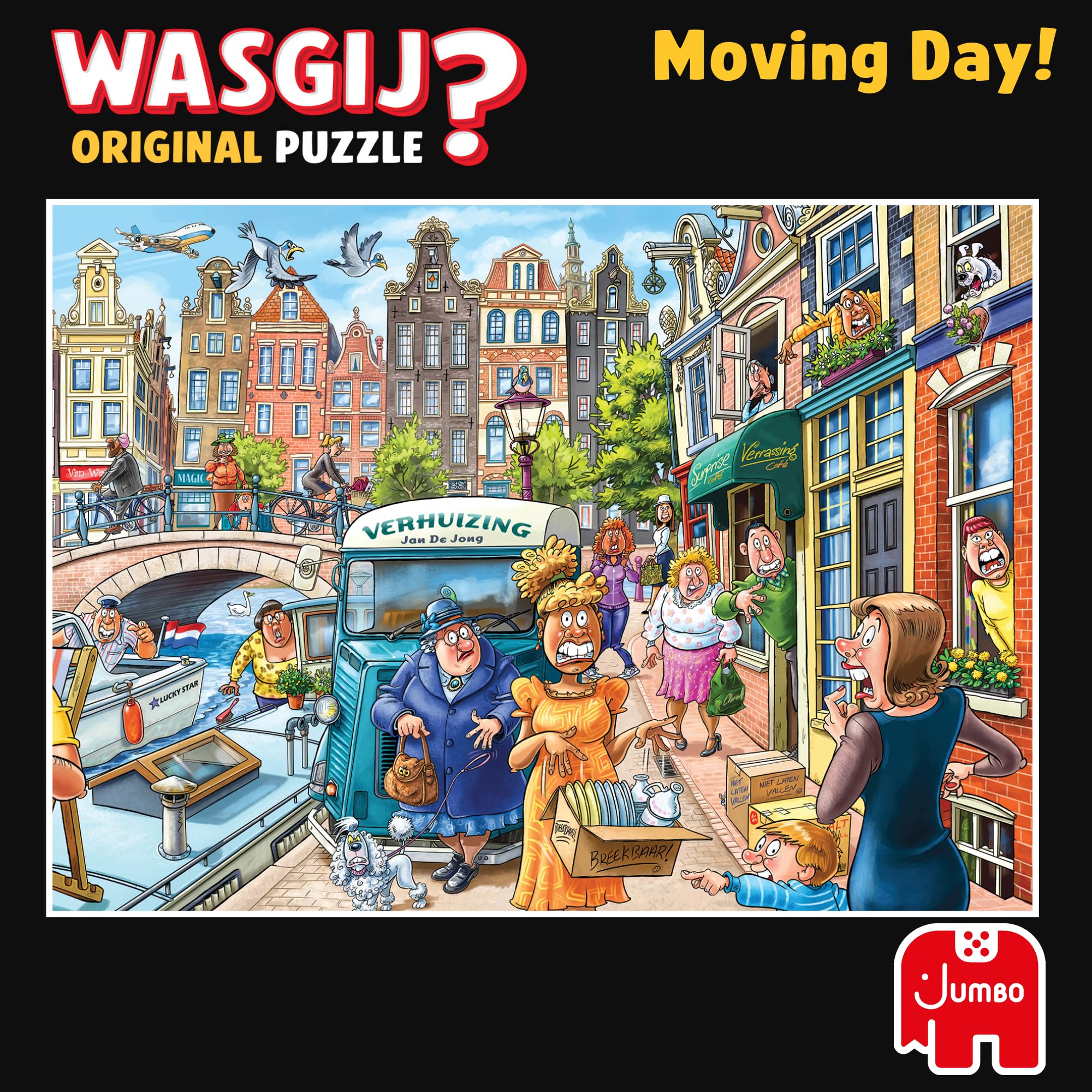 Wasgij Original 45: Moving Day - 1000 Piece Puzzle for Adults 4
