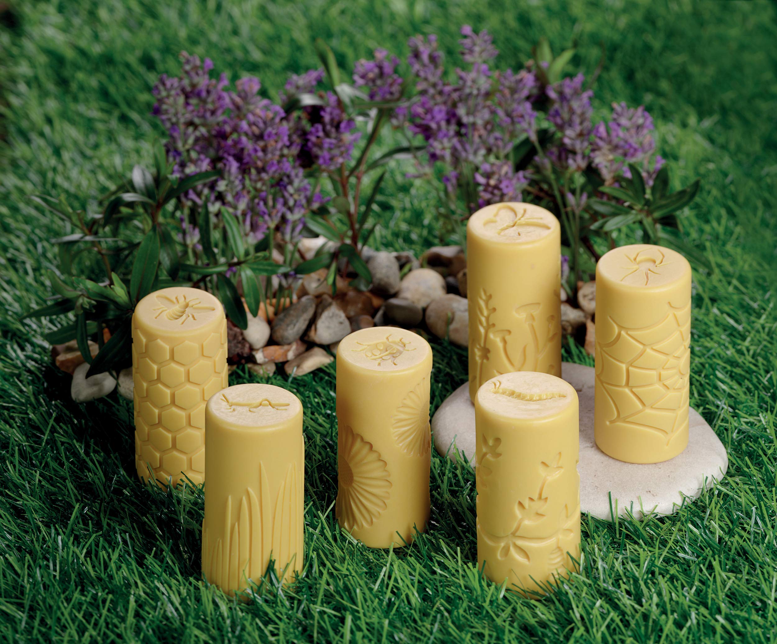 Yellow Door Let’s Roll Garden Bugs - Set of 6 Insect Playdough Rollers | Age 2+