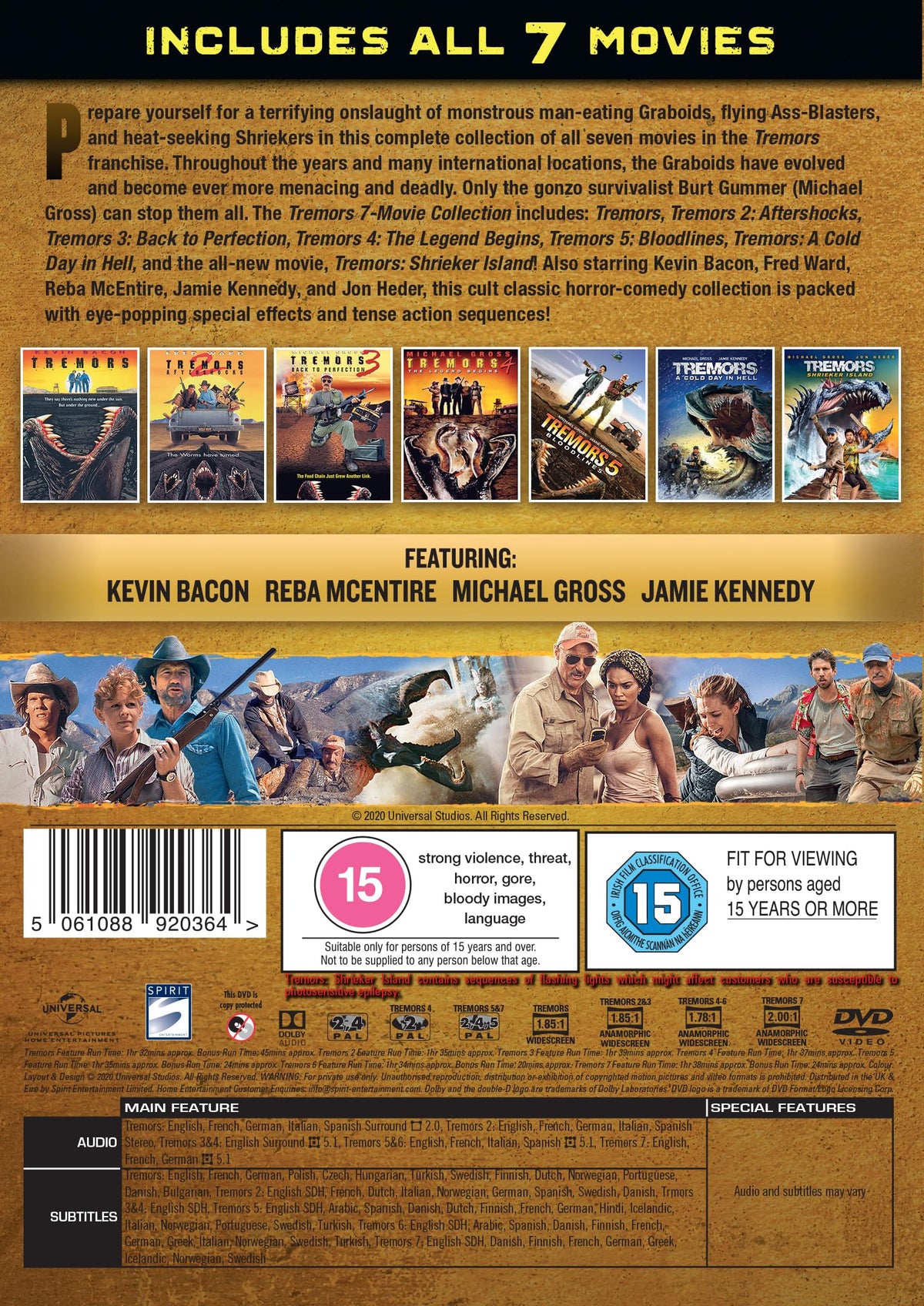 Tremors: 7-Movie Collection [DVD]
