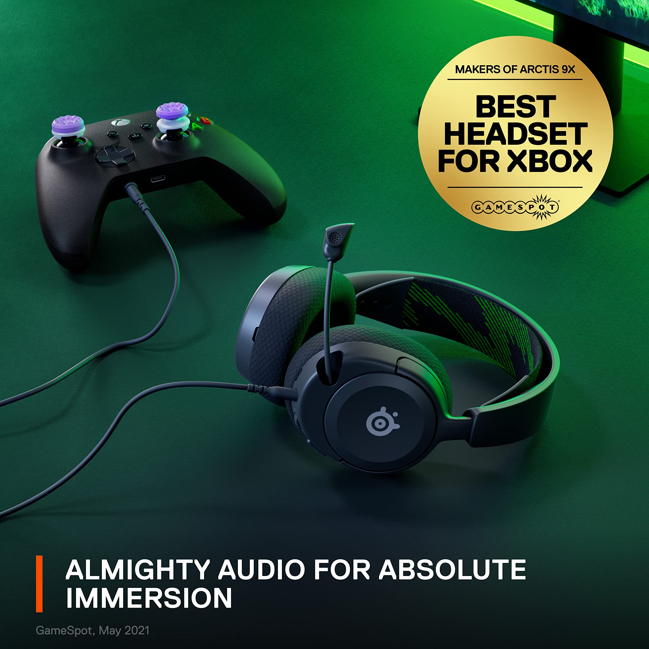 SteelSeries Arctis Nova 1X - Multi-Platform Gaming Headset - Hi-Fi Driver - 9