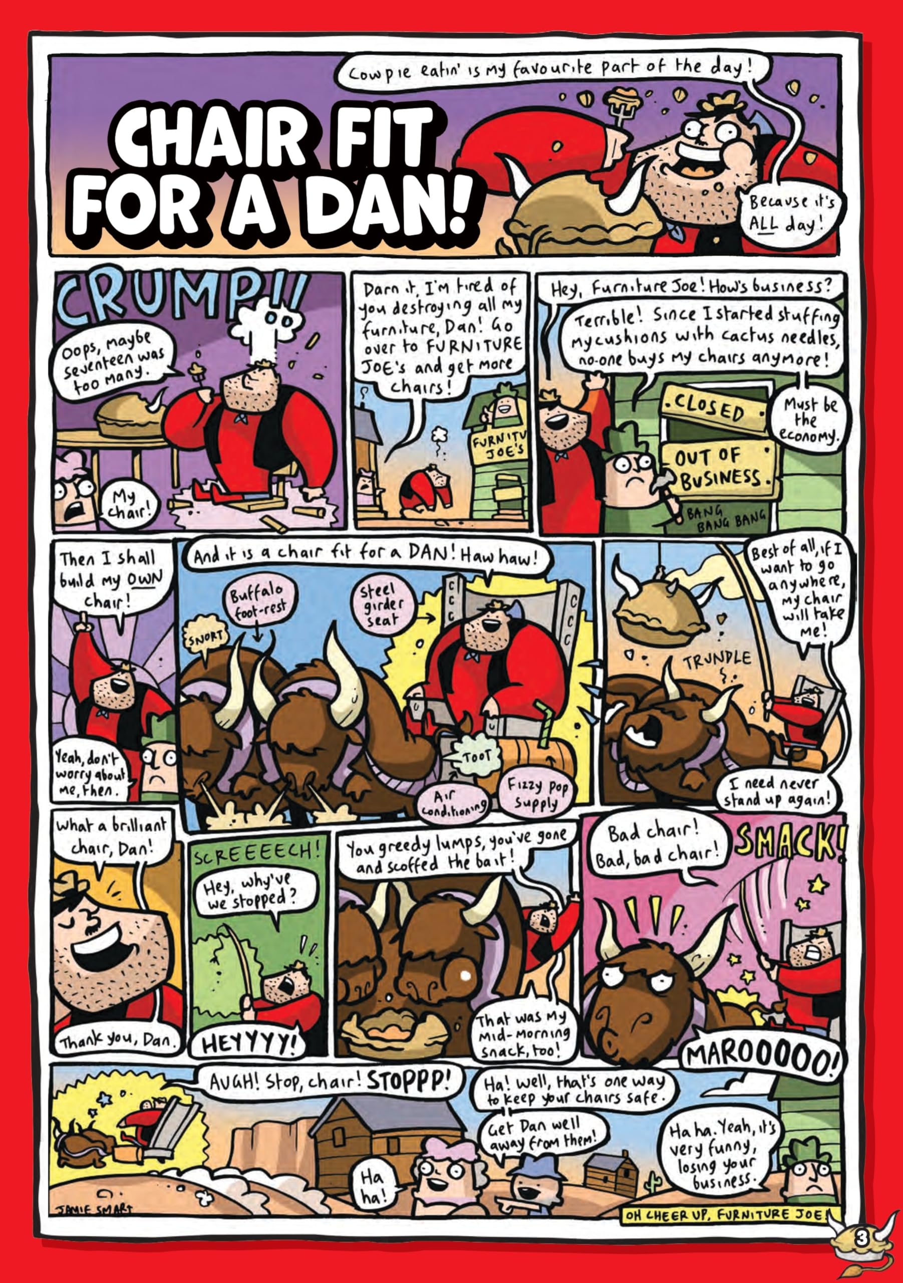DC Thomson Dandy Presents: Desperate Dan by Jamie Smart Vol. 2 | Collection Comic | English 2