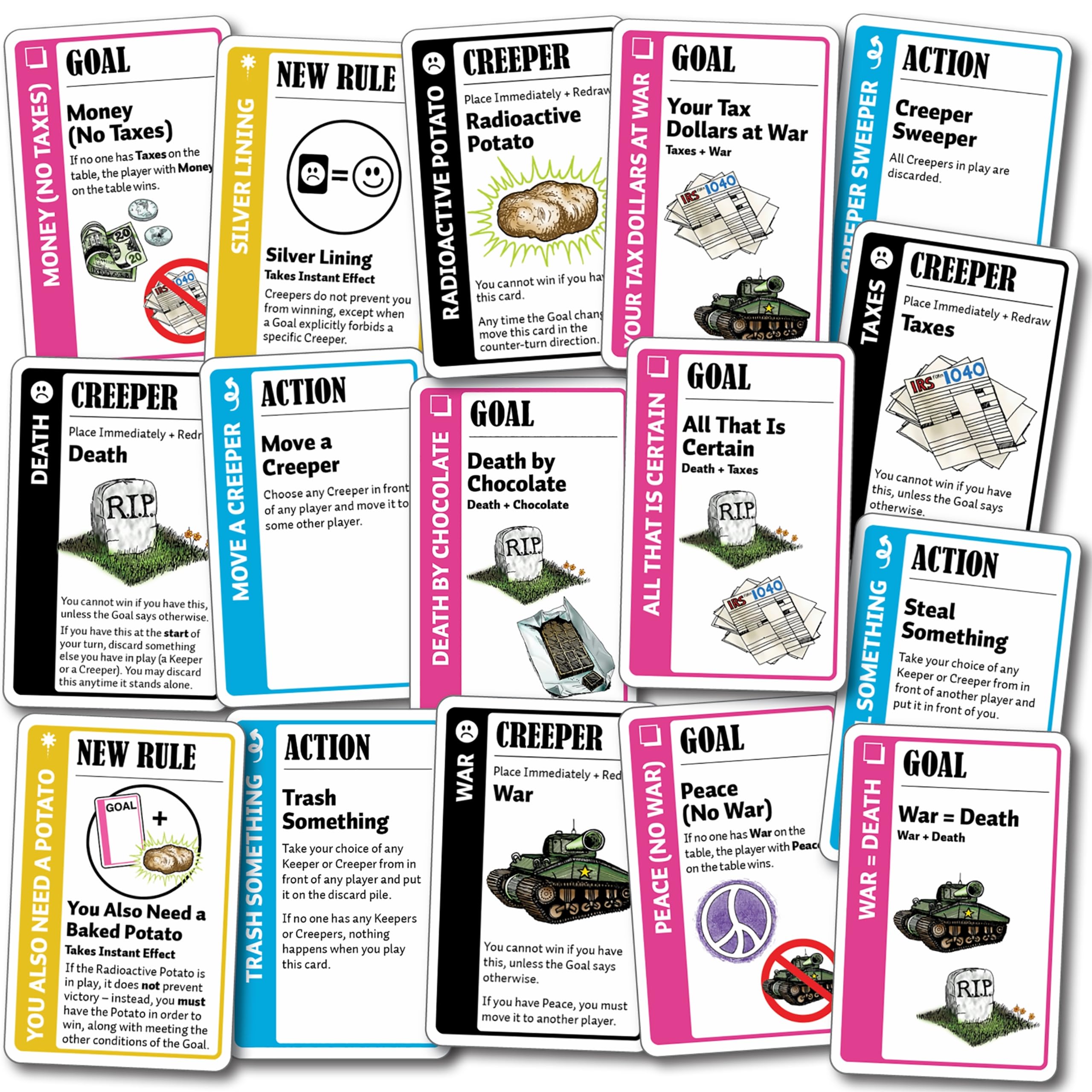 Looney Labs Fluxx Creeper Pack-Erweiterung 3