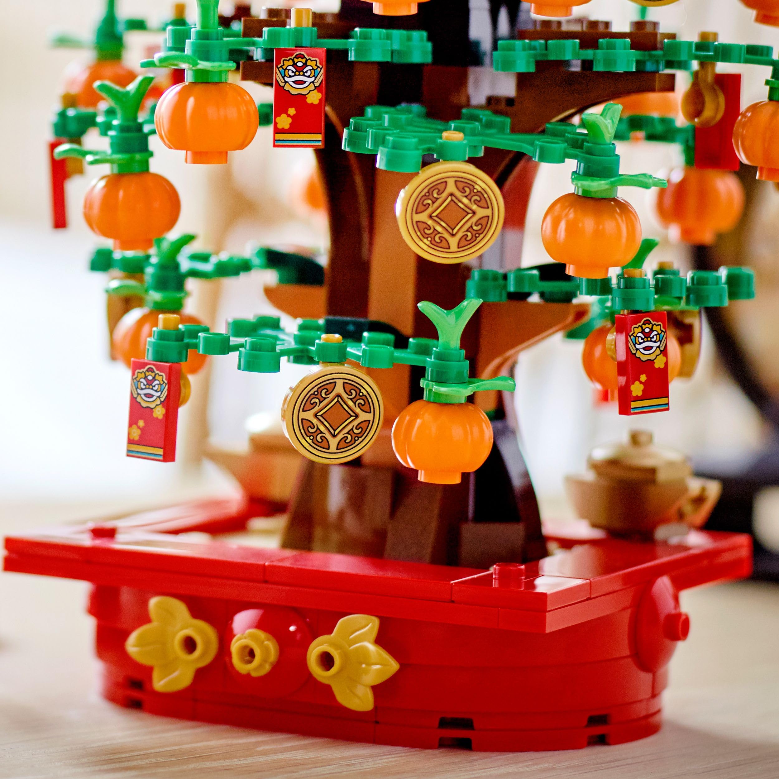 LEGO Geldbaum-Bauset – Neujahrsdeko für Kinder ab 9 Jahren 7