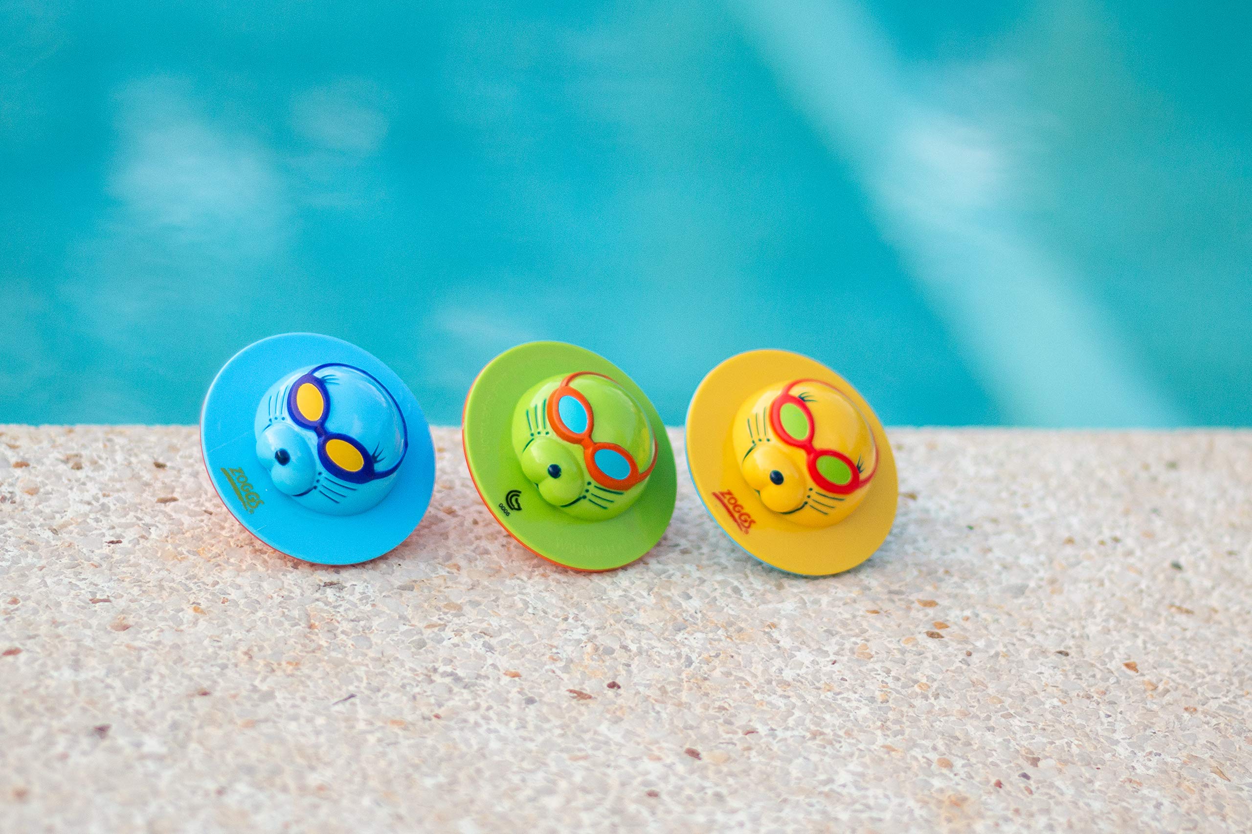 Zoggs Seal Flips Bath Toys - Builds Water Confidence | Set of 3 | Ages 3 Months+ 2