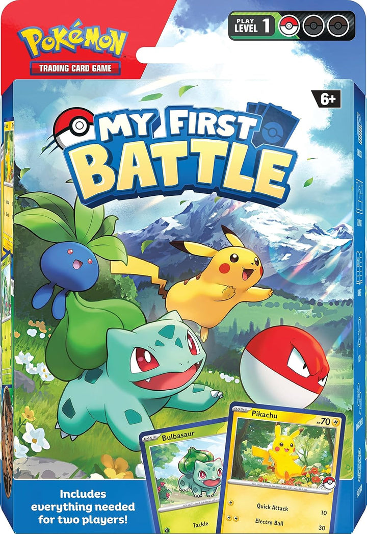 Pokémon TCG: My First Battle—Pikachu and Bulbasaur (2 ready-to-play mini decks &