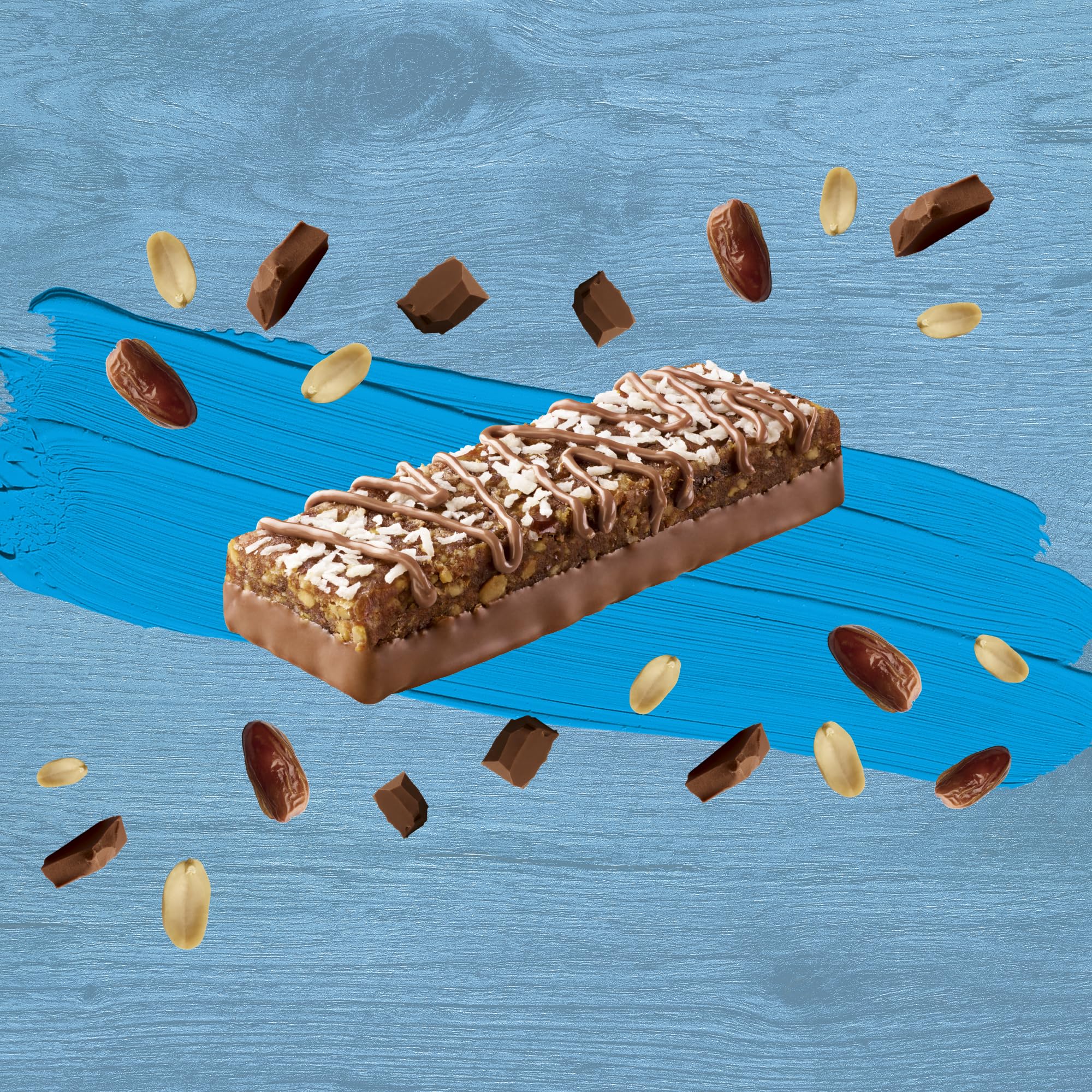 Bounty Triple Treat Fruit & Nut Milk Chocolate Snack Bars Multipack 4 x 32g 4