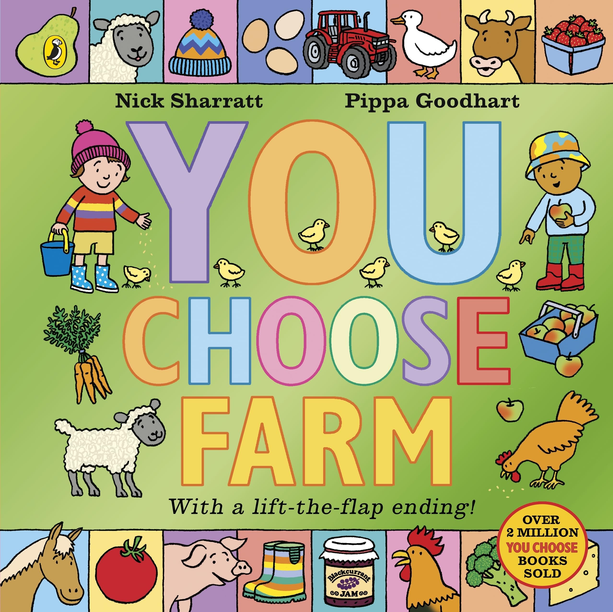 Puffin You Choose Farm: With a lift-the-flap ending | Board Book | Ages Baby - 3 Years