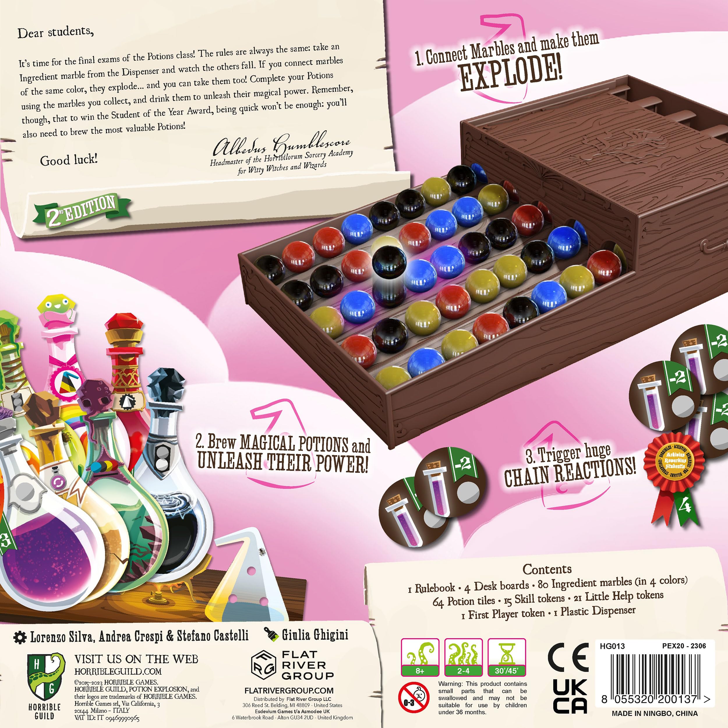 CoolMiniOrNot Potion Explosion 2. Edition Brettspiel 11