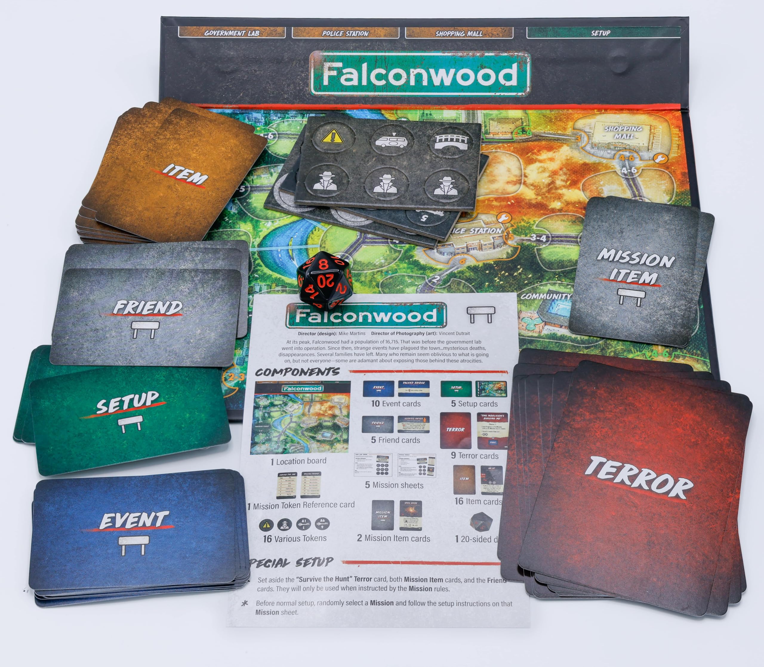 Van Ryder Games Final Girl The Falconwood Files Board Game Expansion 7